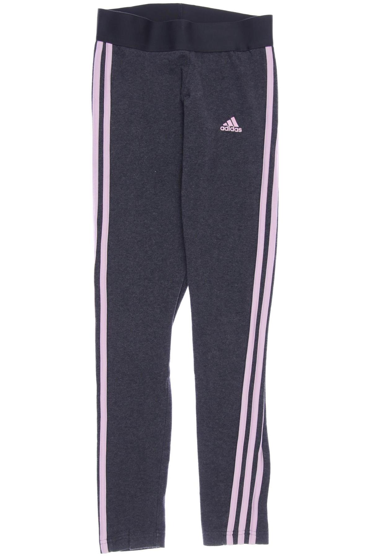 

adidas Damen Stoffhose, grau, Gr. 34