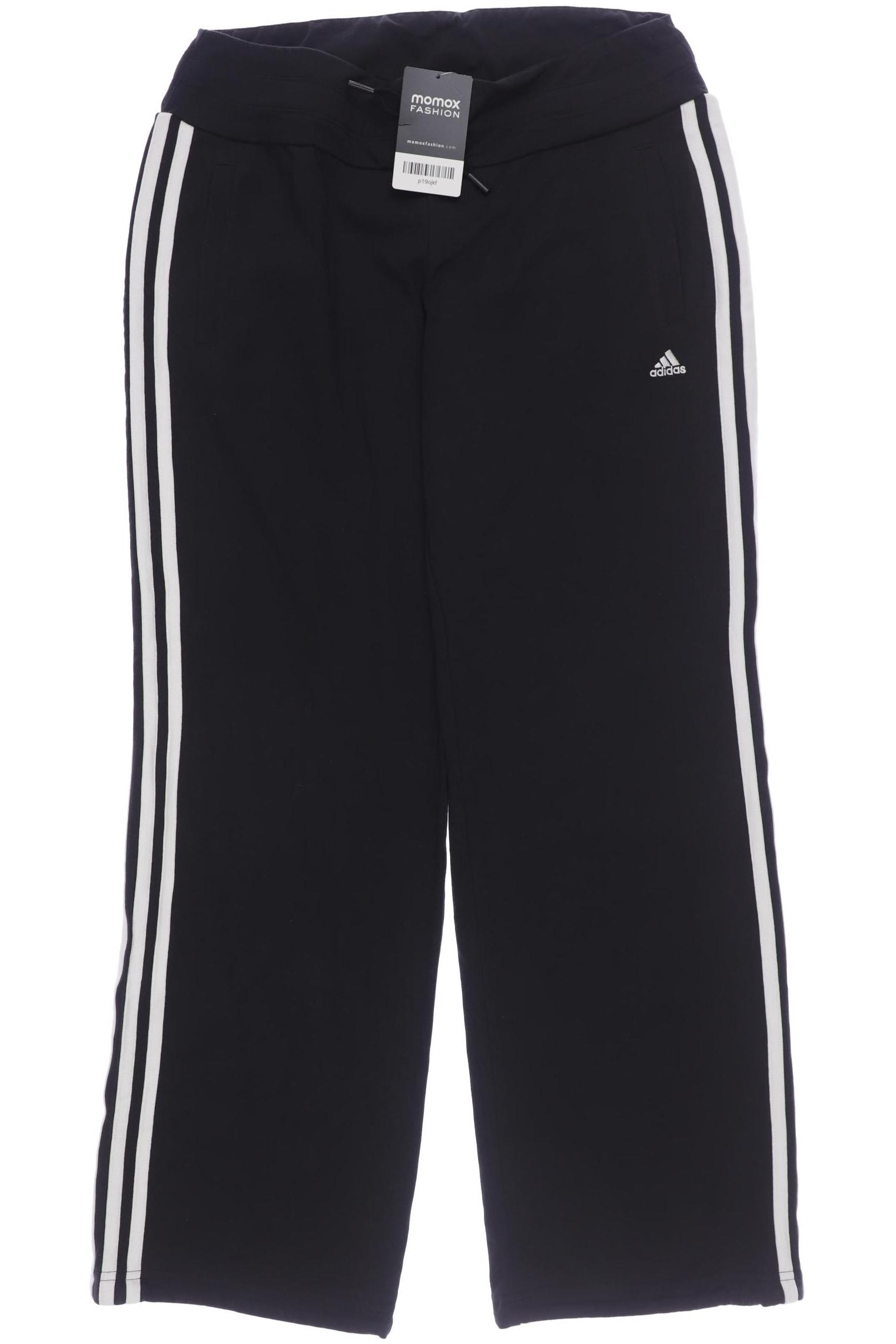 

adidas Damen Stoffhose, schwarz, Gr. 0