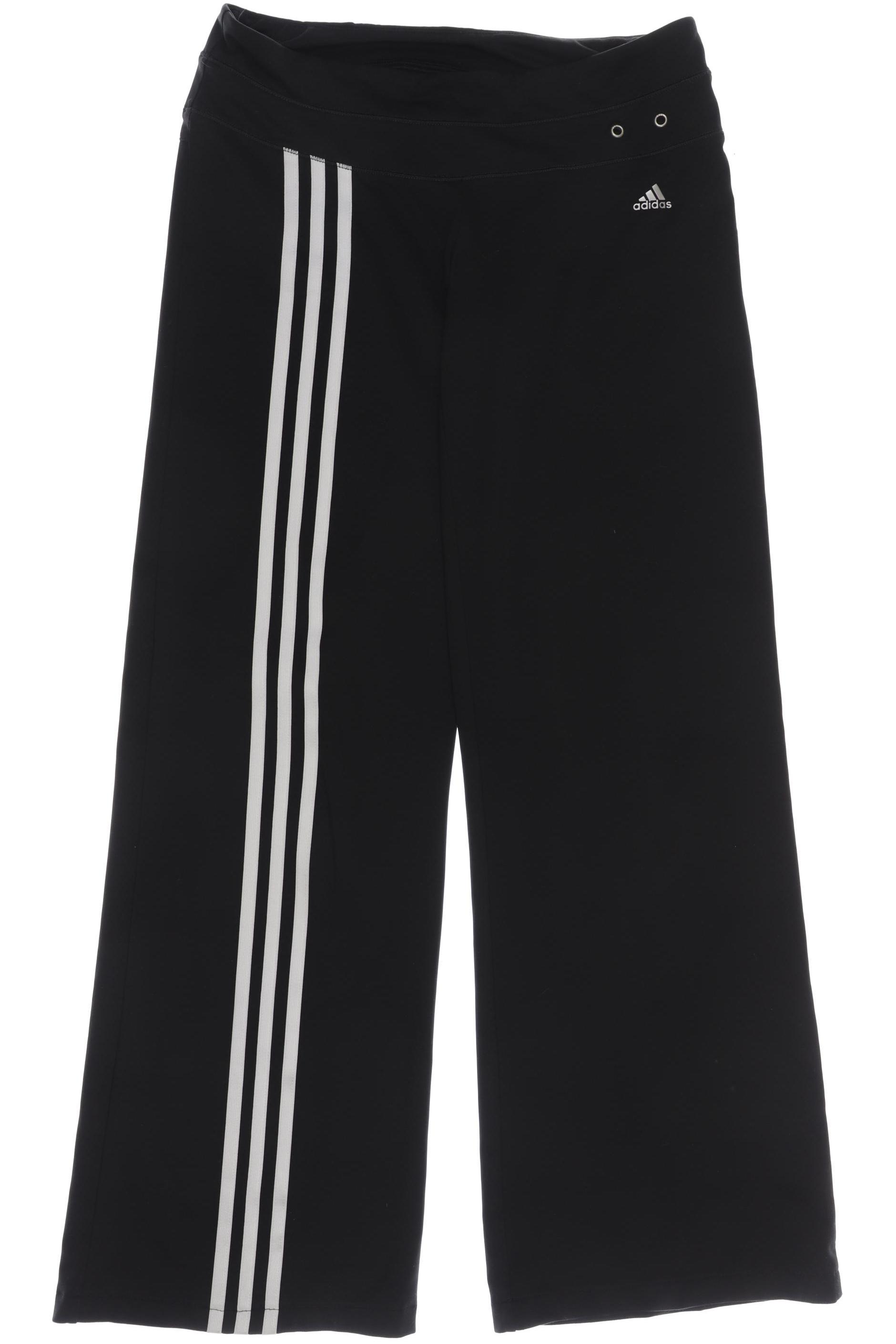 

adidas Damen Stoffhose, schwarz, Gr. 26
