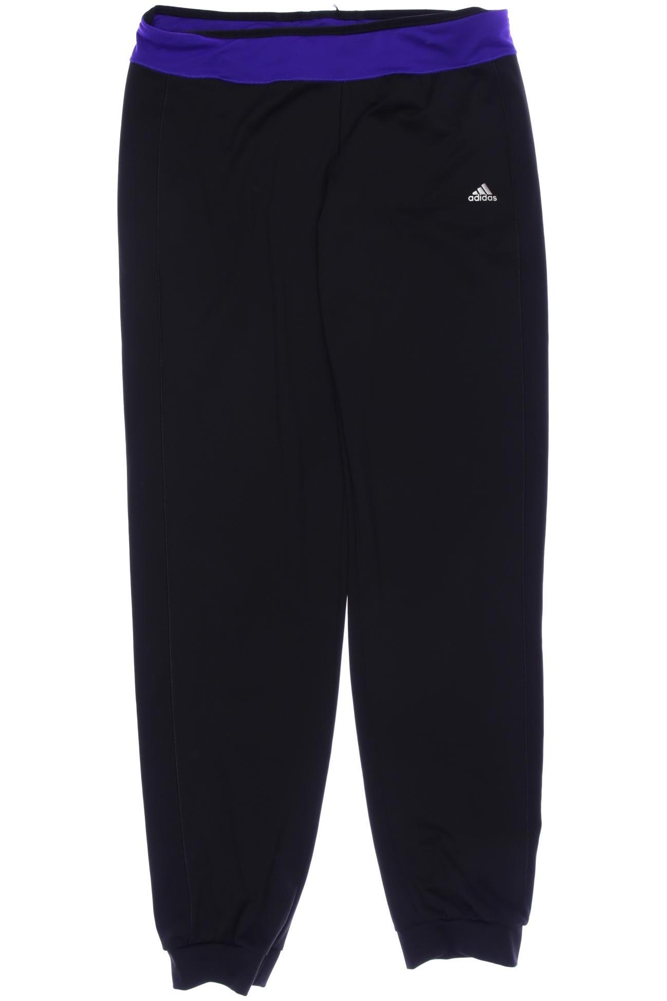 

adidas Damen Stoffhose, schwarz, Gr. 34