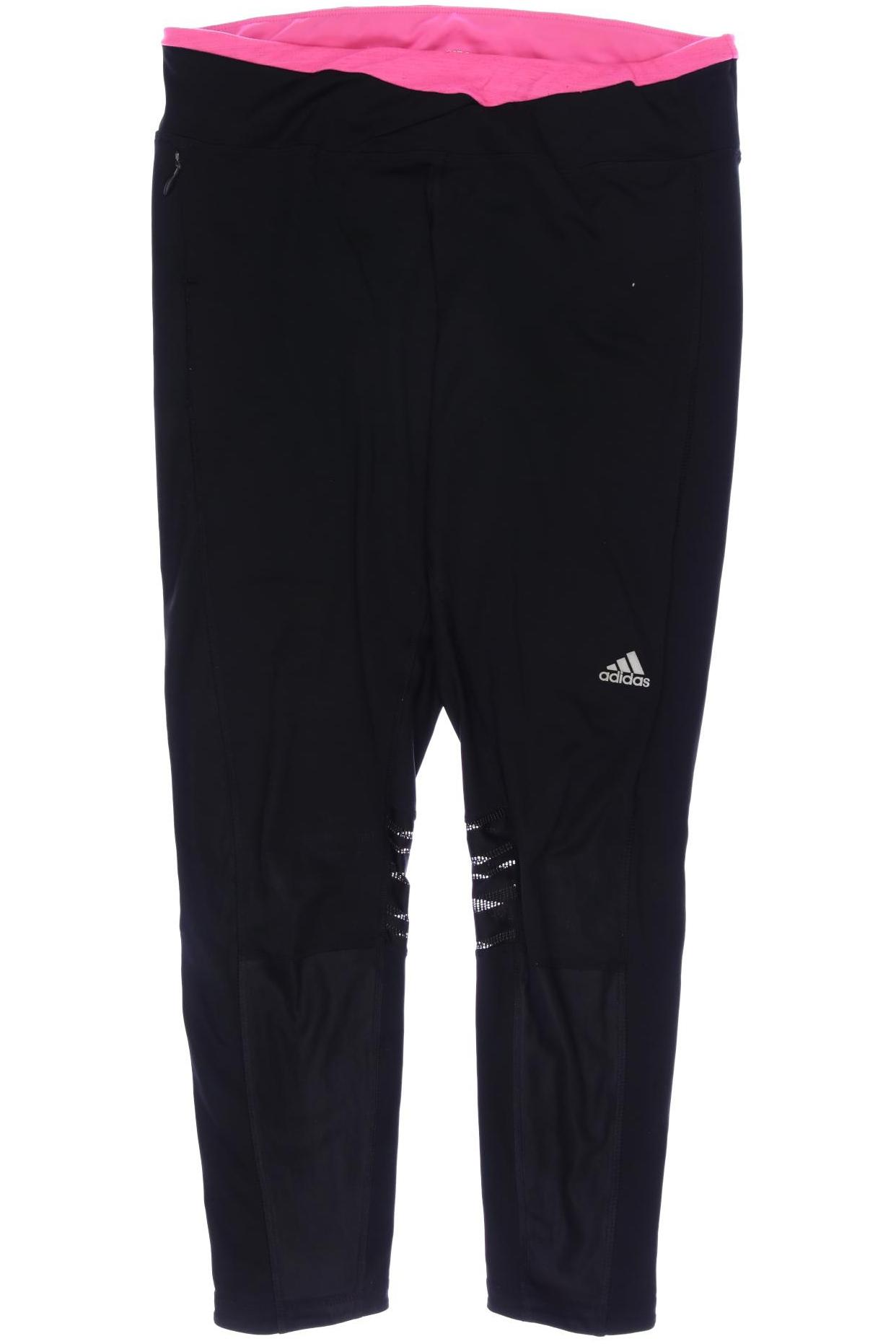 

adidas Damen Stoffhose, schwarz, Gr. 0