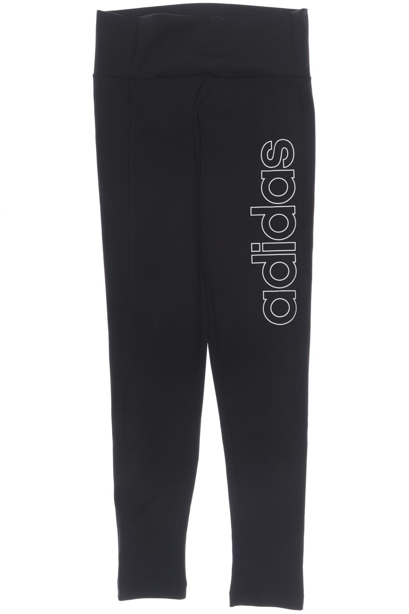 

adidas Damen Stoffhose, schwarz, Gr. 0