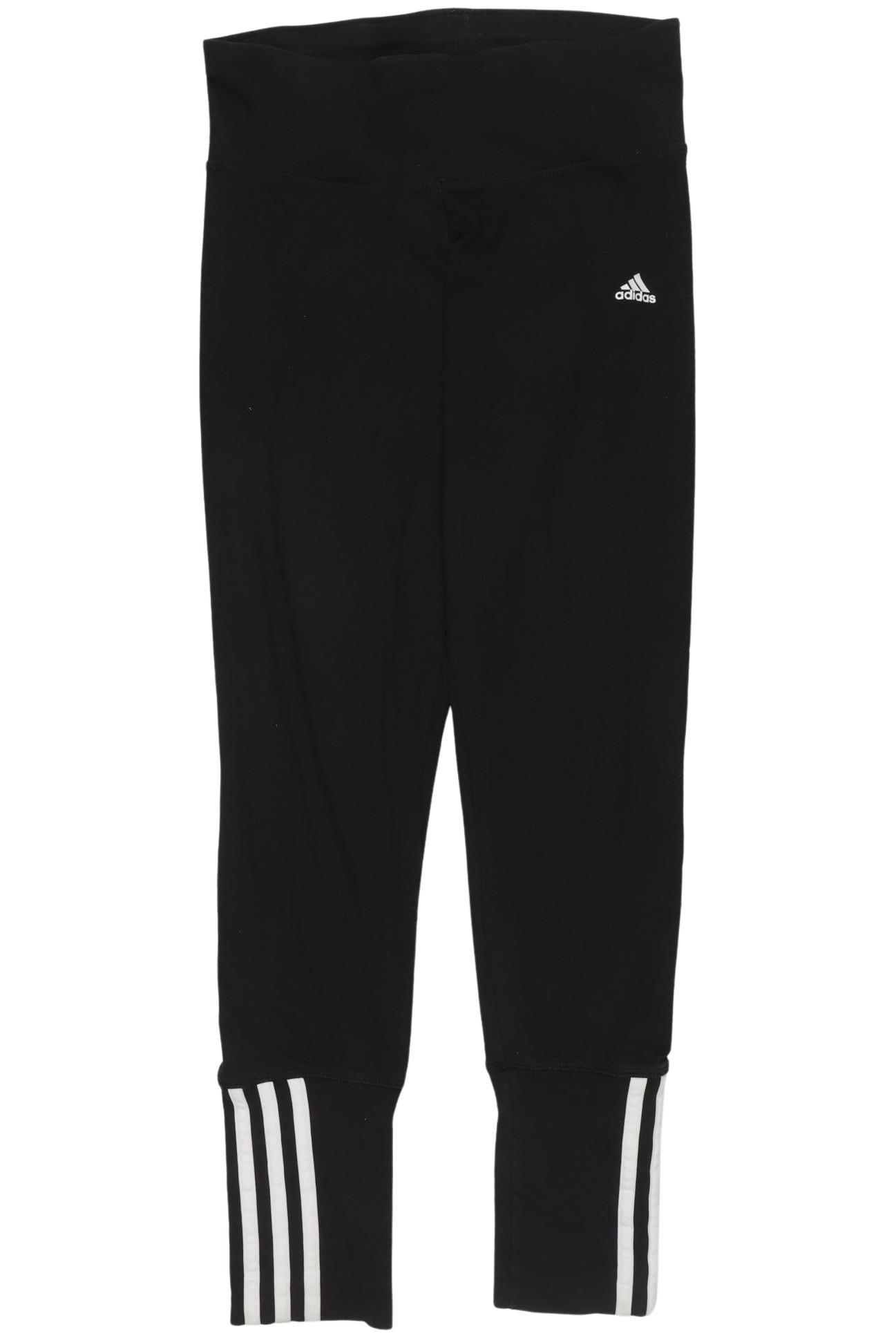 

adidas Damen Stoffhose, schwarz, Gr. 0