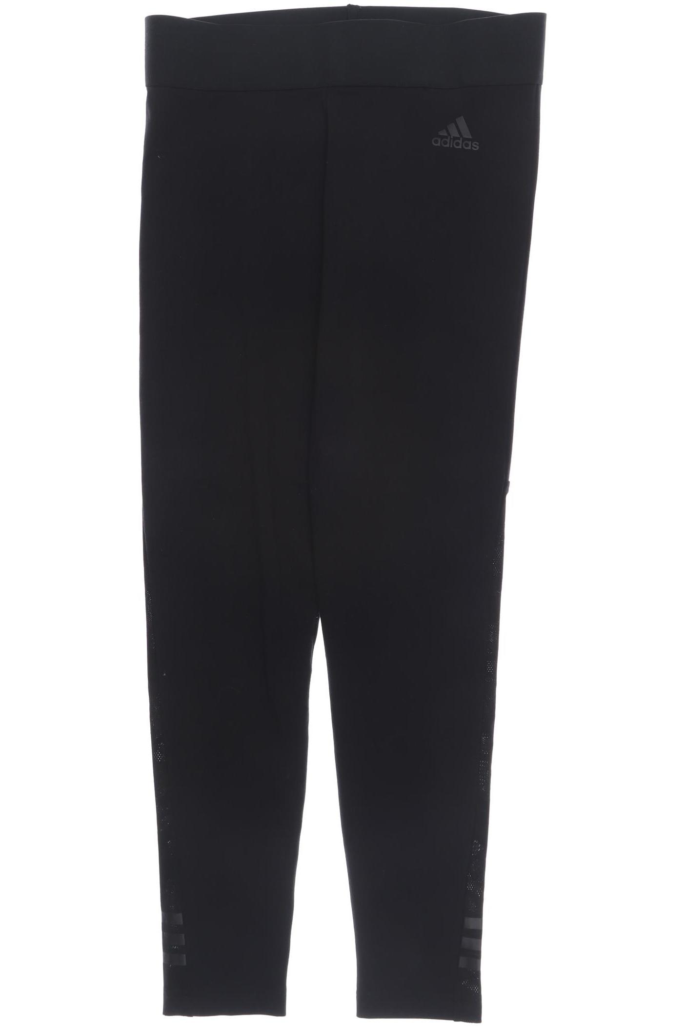 

adidas Damen Stoffhose, schwarz, Gr. 0