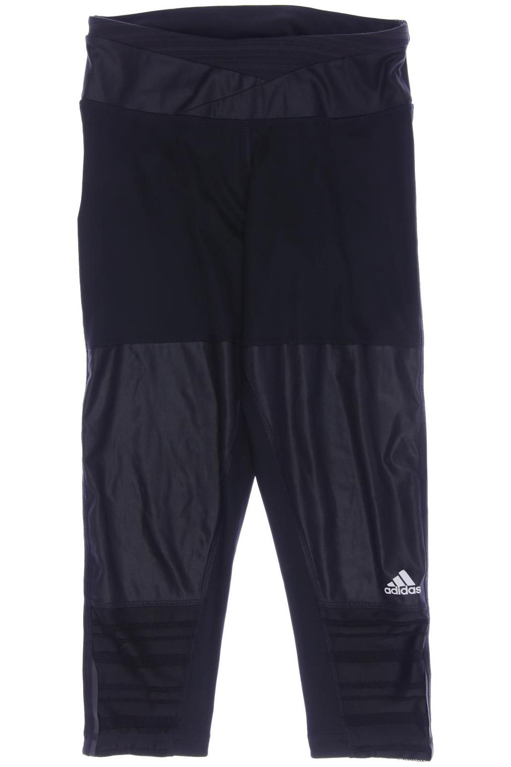 

adidas Damen Stoffhose, schwarz, Gr. 0