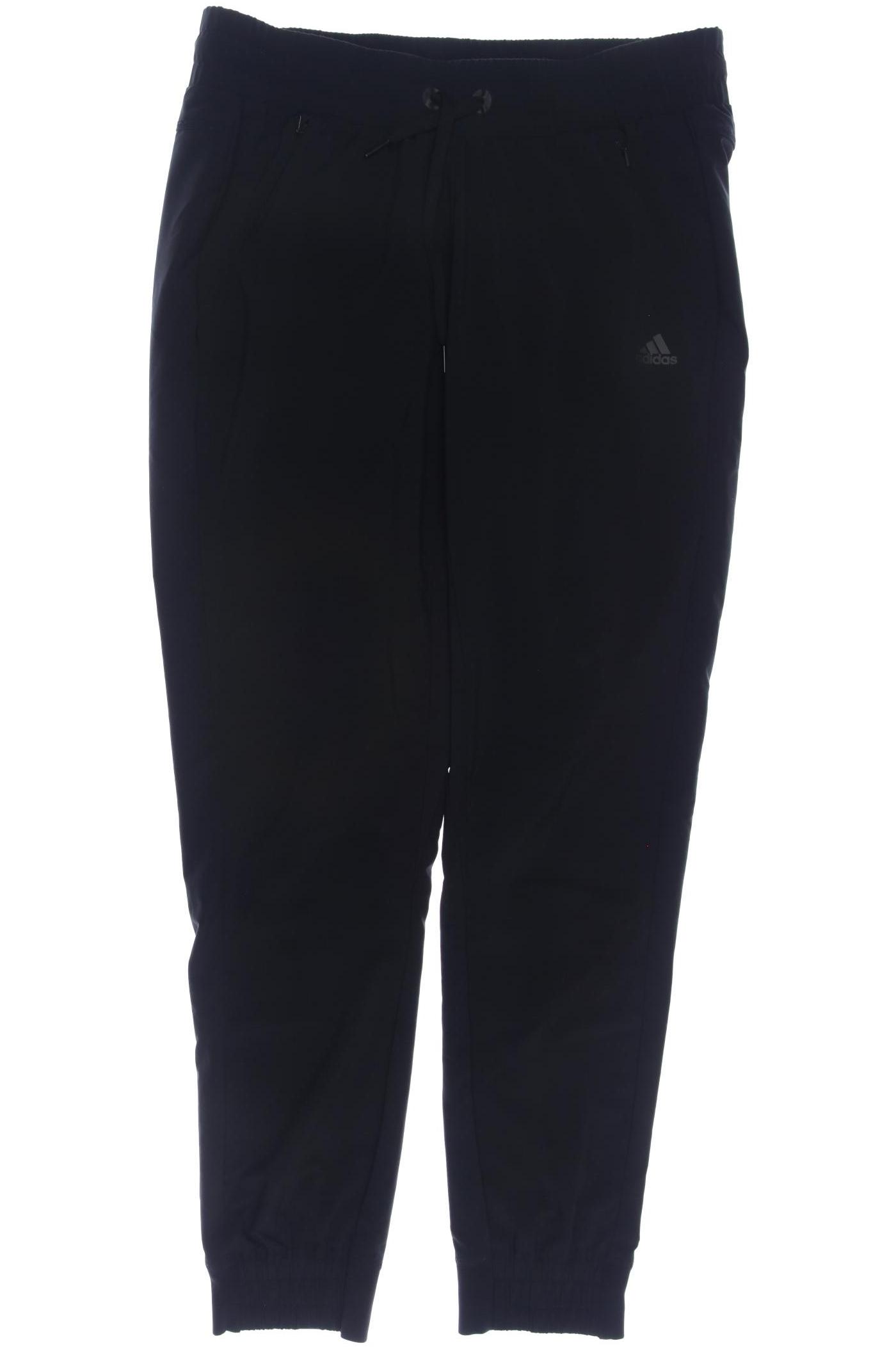 

adidas Damen Stoffhose, schwarz, Gr. 0