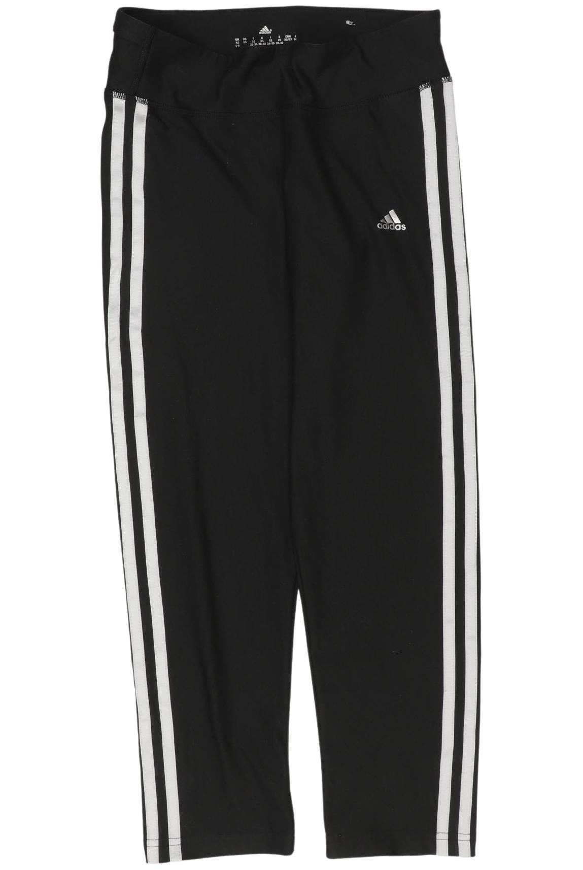 

adidas Damen Stoffhose, schwarz, Gr. 0