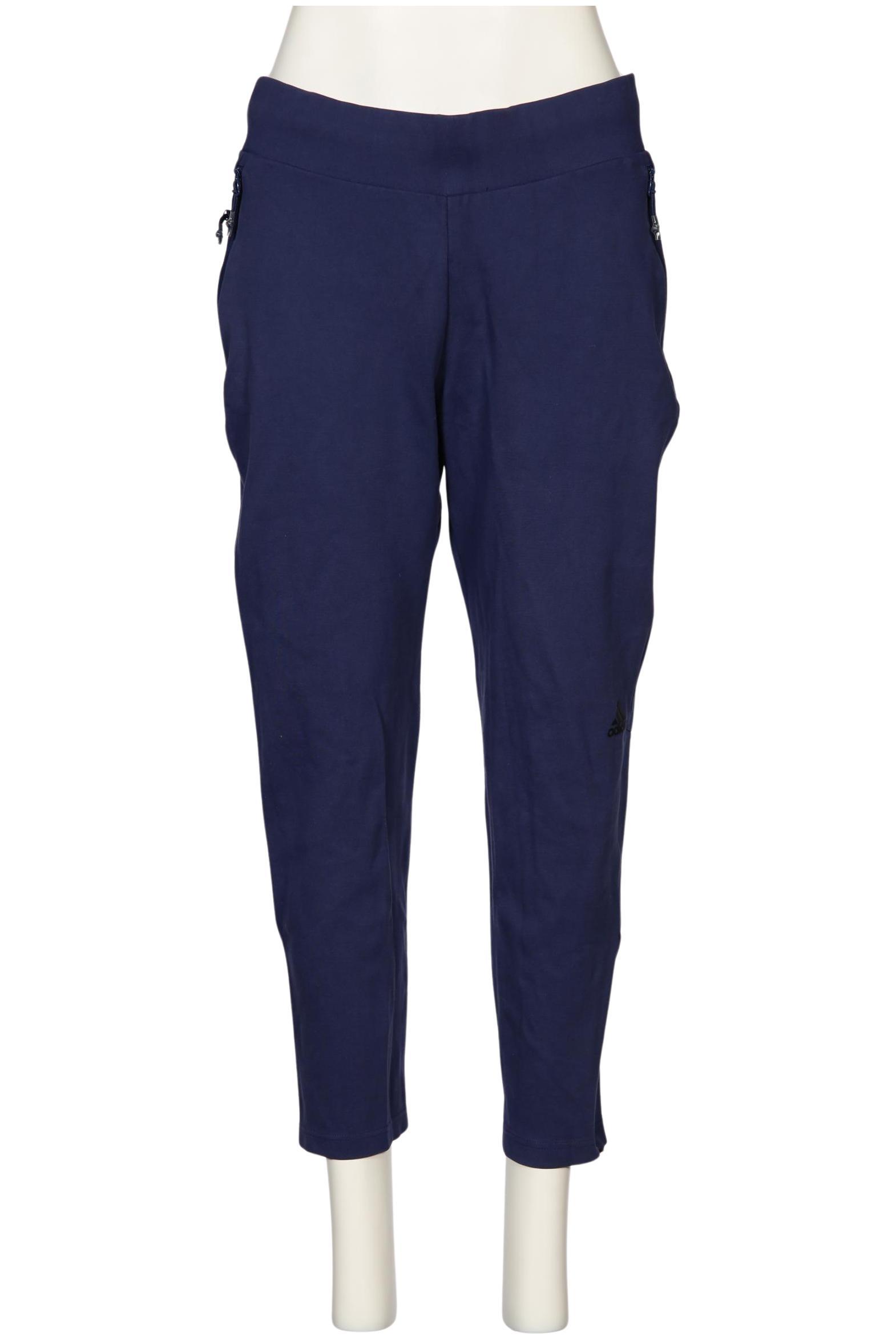 

adidas Damen Stoffhose, marineblau, Gr. 0