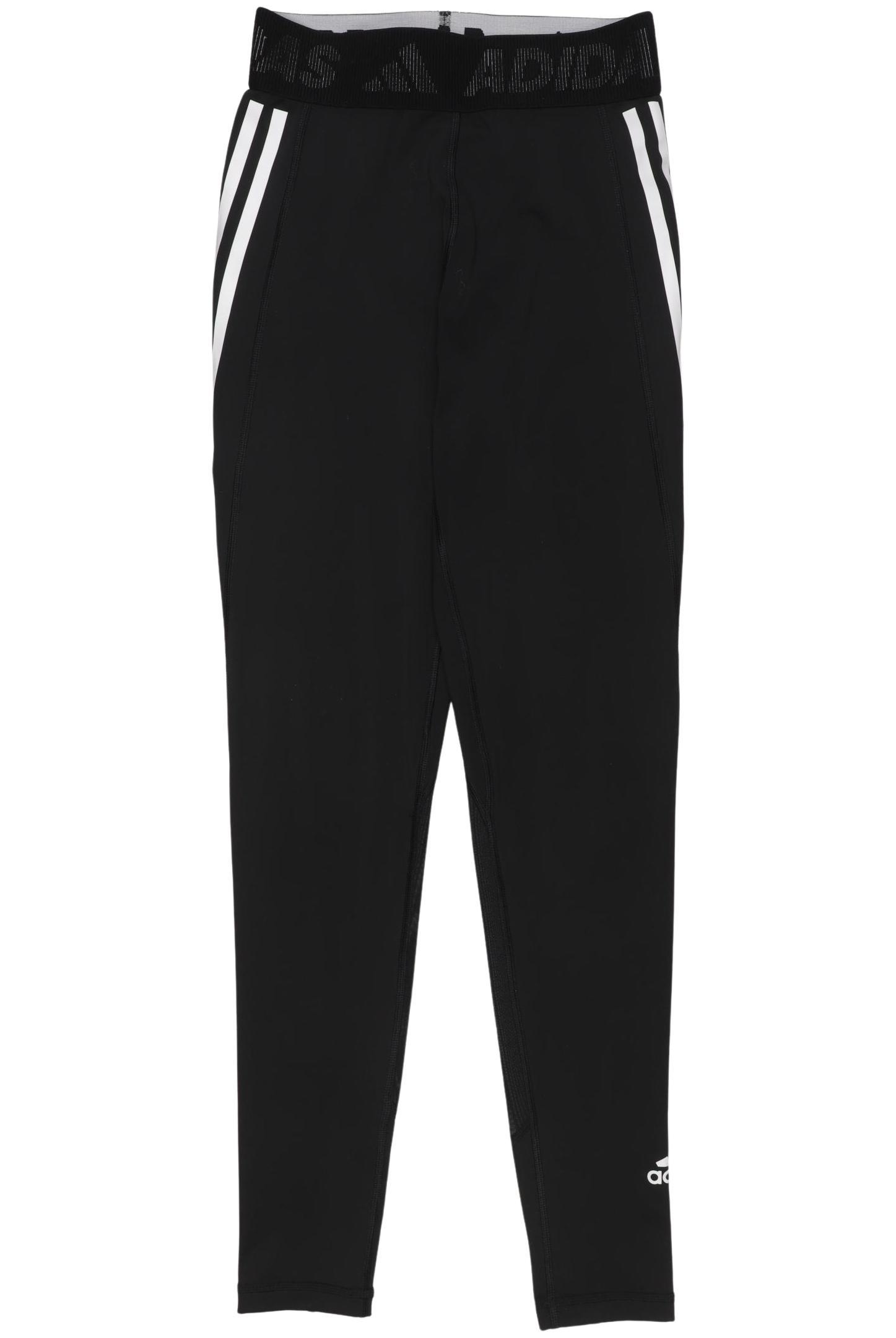 

adidas Damen Stoffhose, schwarz, Gr. 0