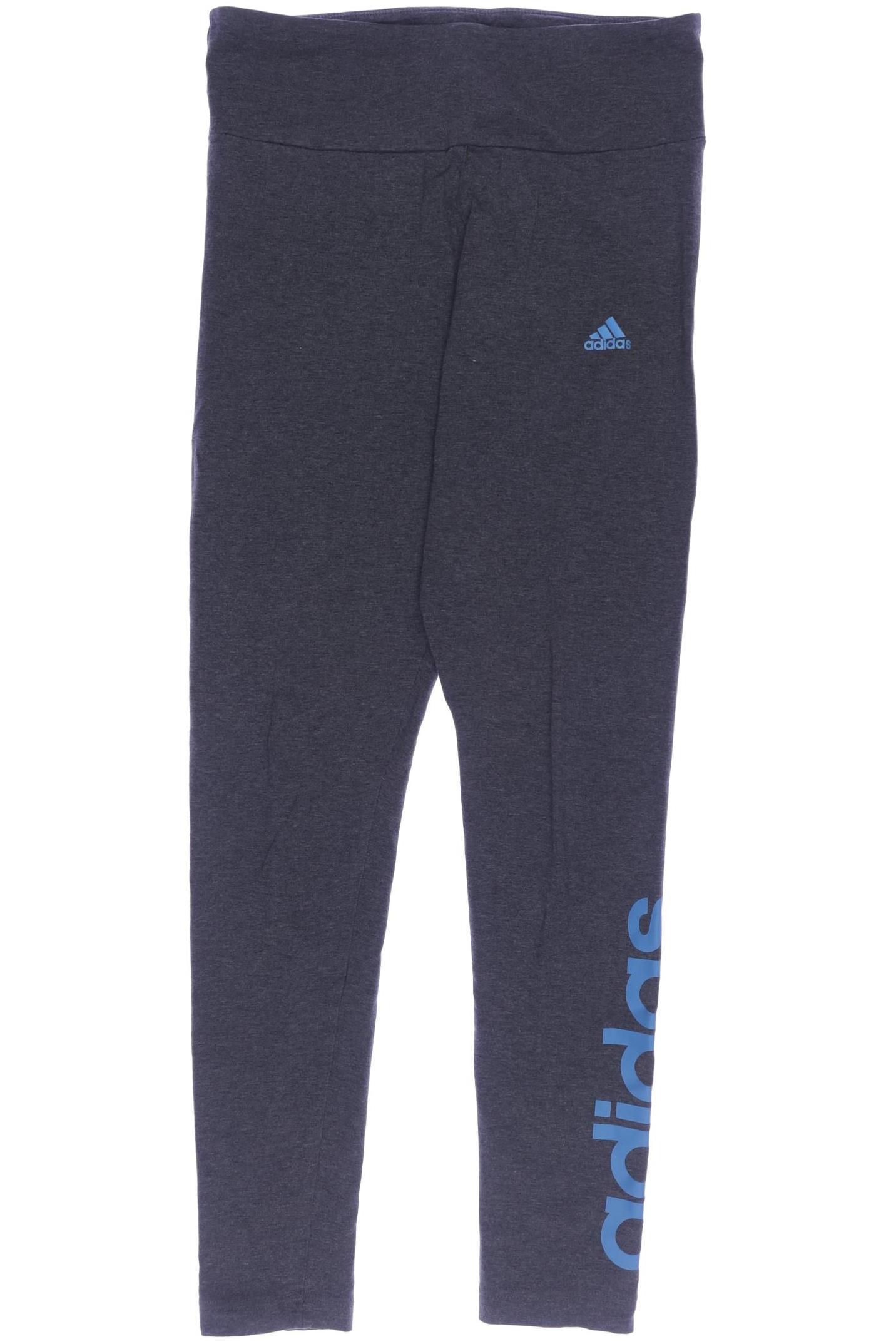 

adidas Damen Stoffhose, grau, Gr. 0