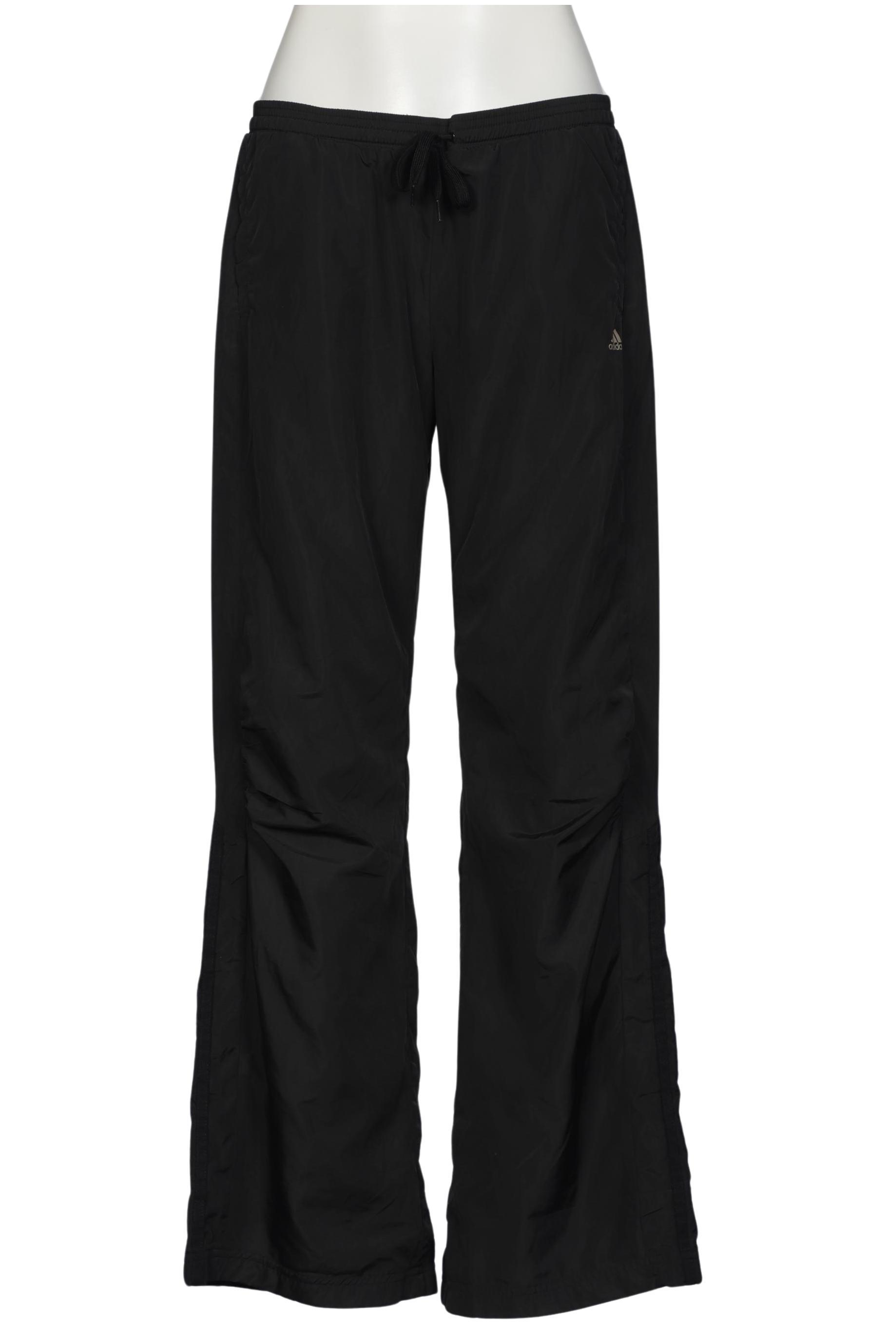 

adidas Damen Stoffhose, schwarz, Gr. 38