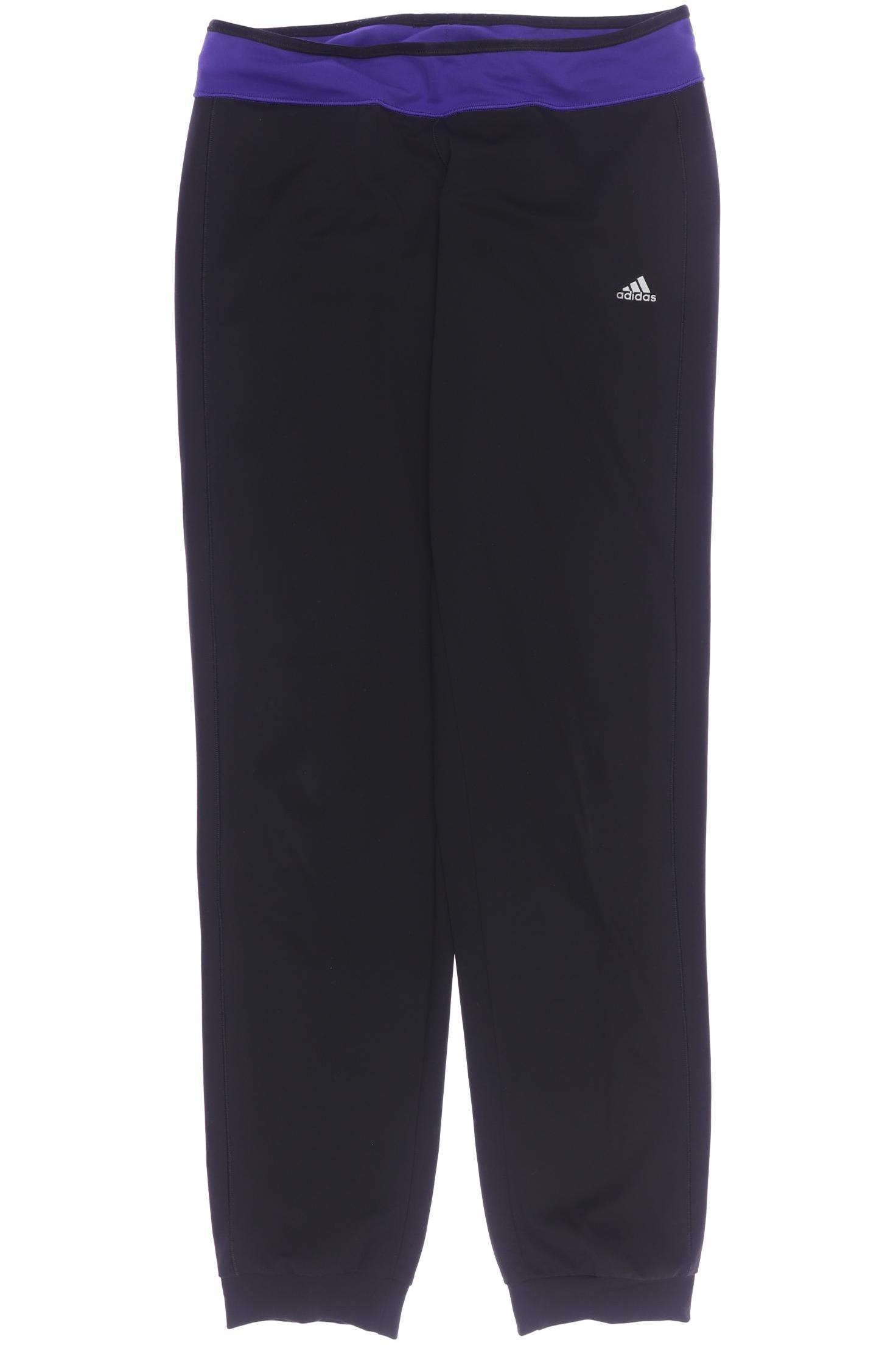 

adidas Damen Stoffhose, schwarz, Gr. 0