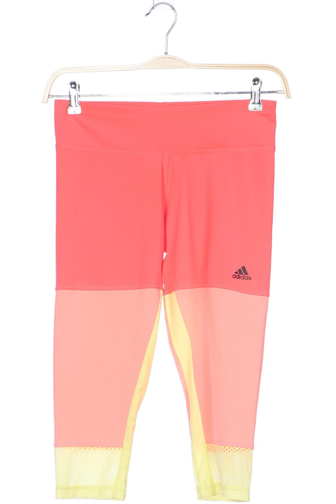 

adidas Damen Stoffhose, orange, Gr. 0