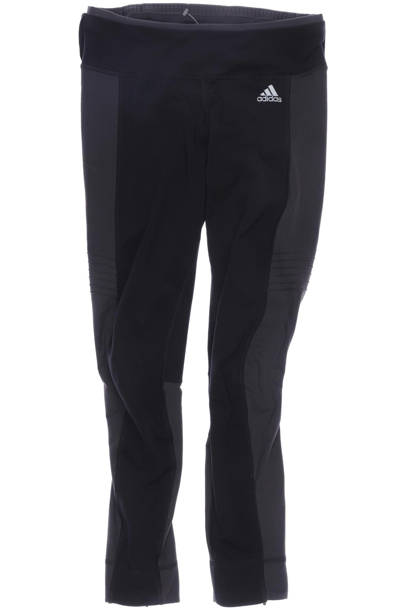 

adidas Damen Stoffhose, schwarz, Gr. 0