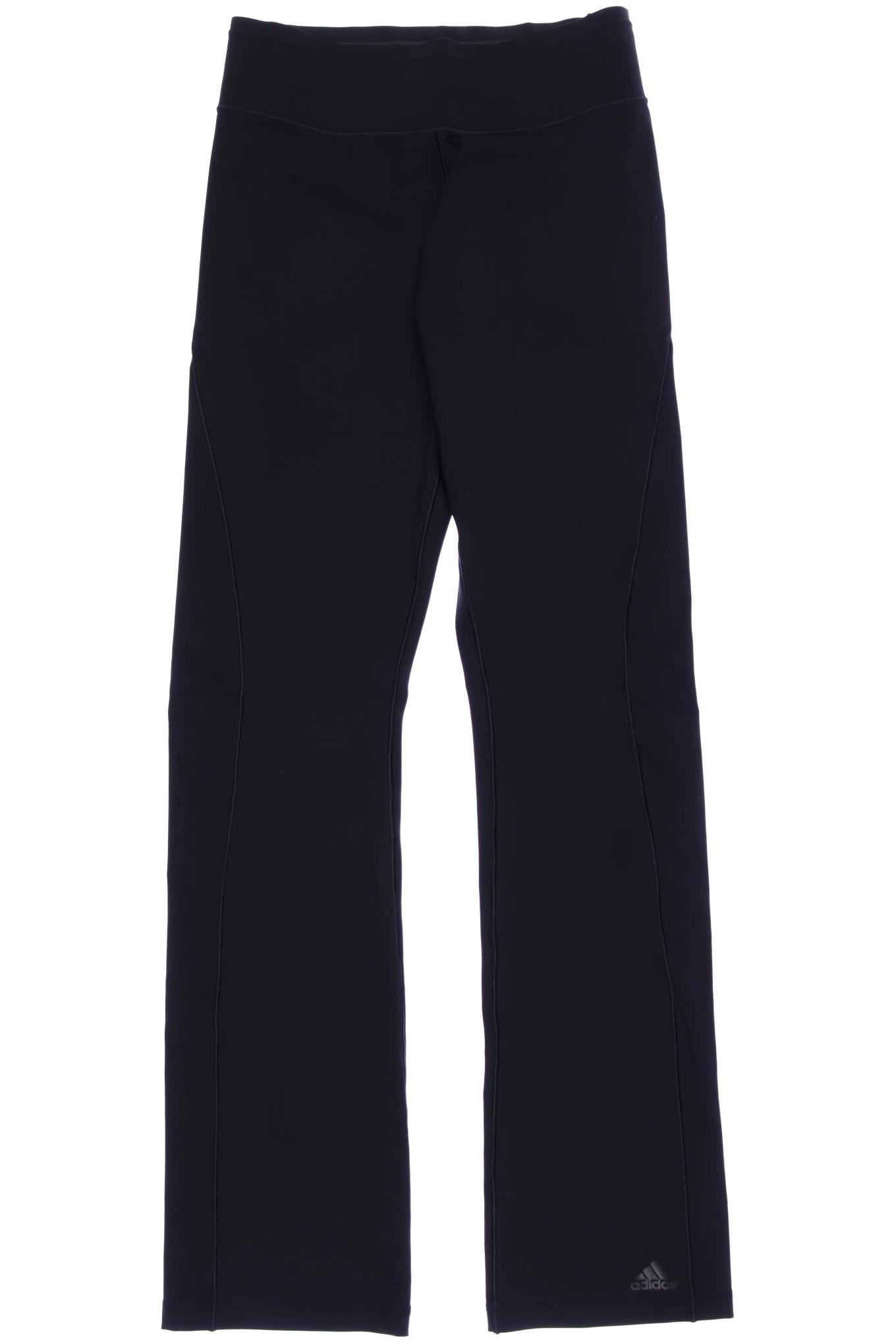 

adidas Damen Stoffhose, schwarz, Gr. 0
