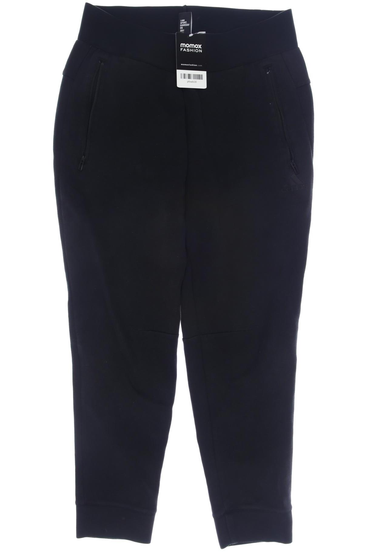 

adidas Damen Stoffhose, schwarz, Gr. 24
