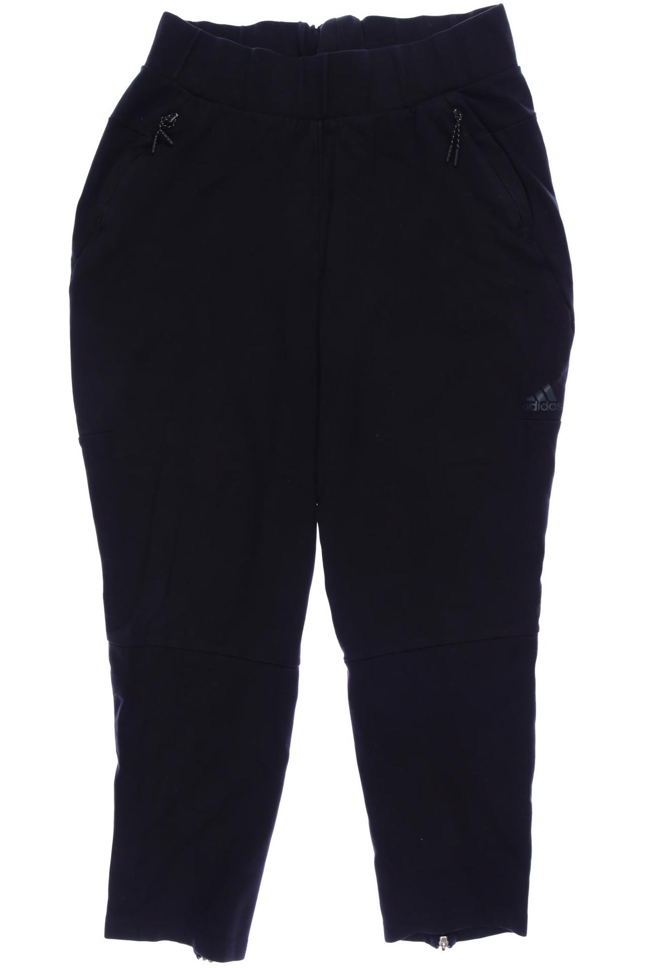 

adidas Damen Stoffhose, schwarz, Gr. 28