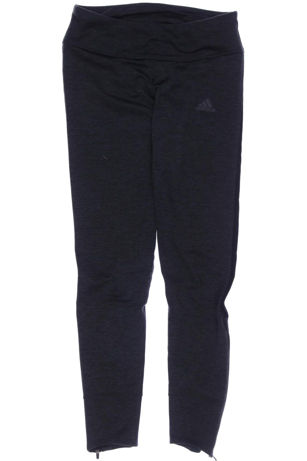 

adidas Damen Stoffhose, grau, Gr. 0