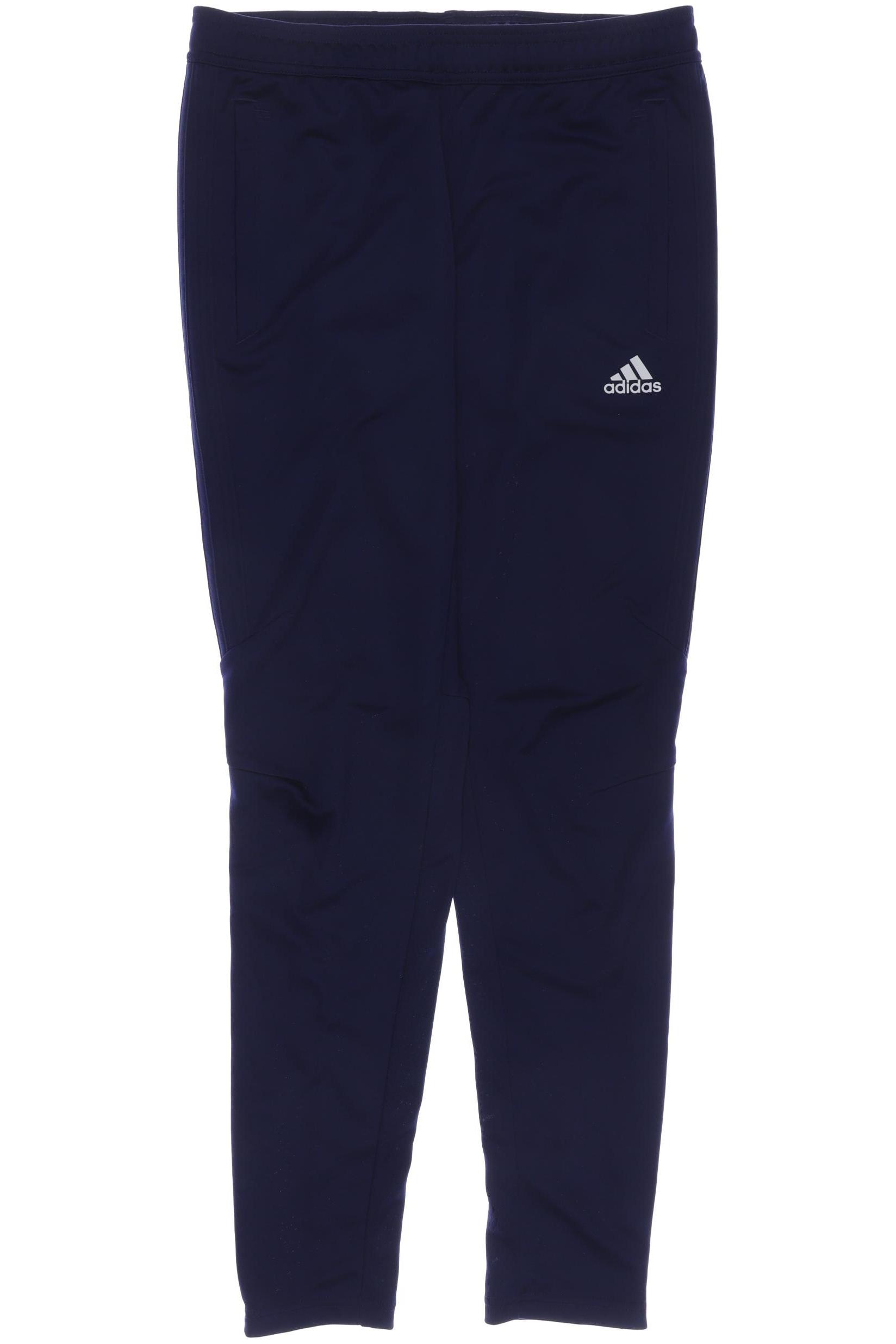 

adidas Damen Stoffhose, marineblau, Gr. 0