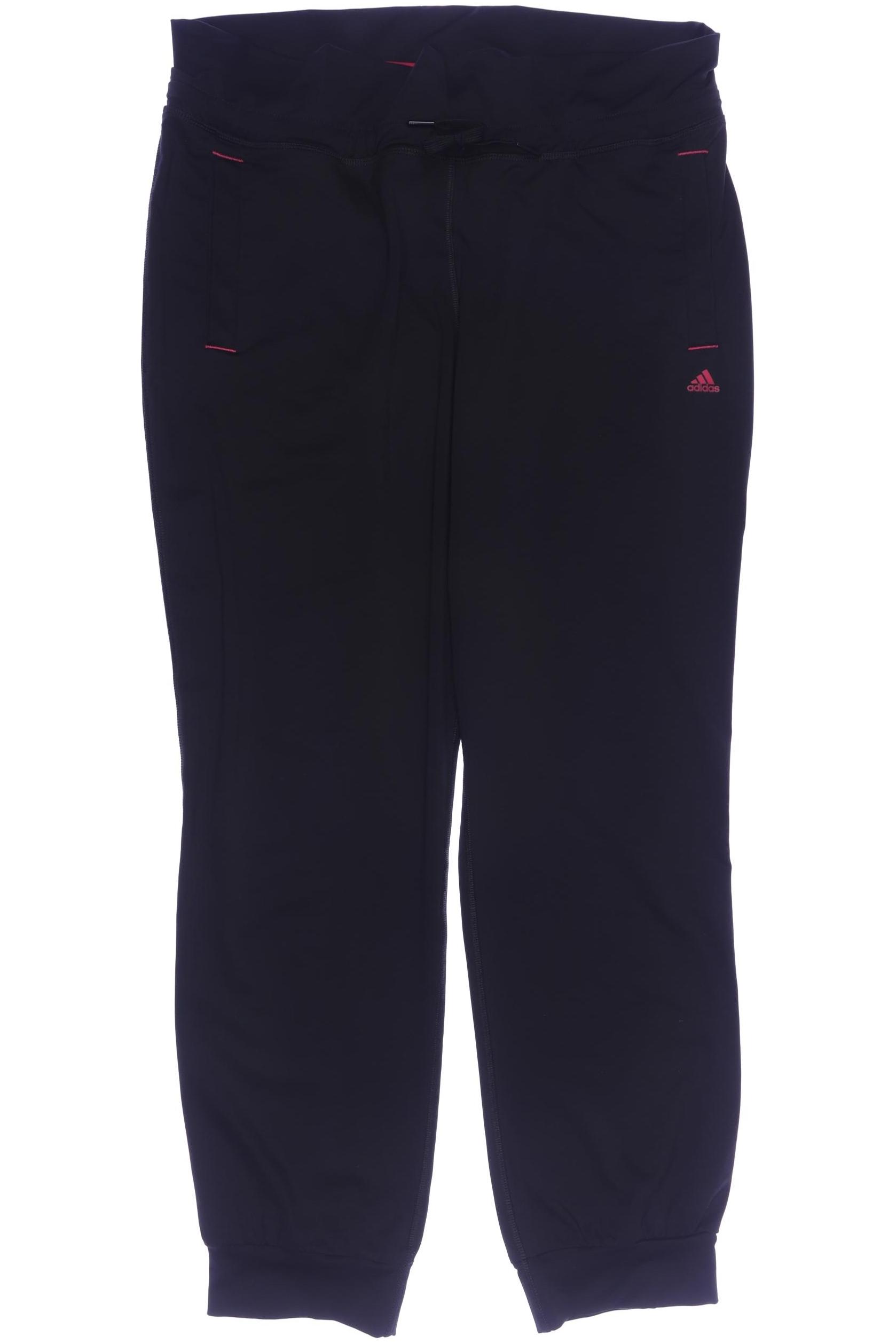 

adidas Damen Stoffhose, schwarz, Gr. 0