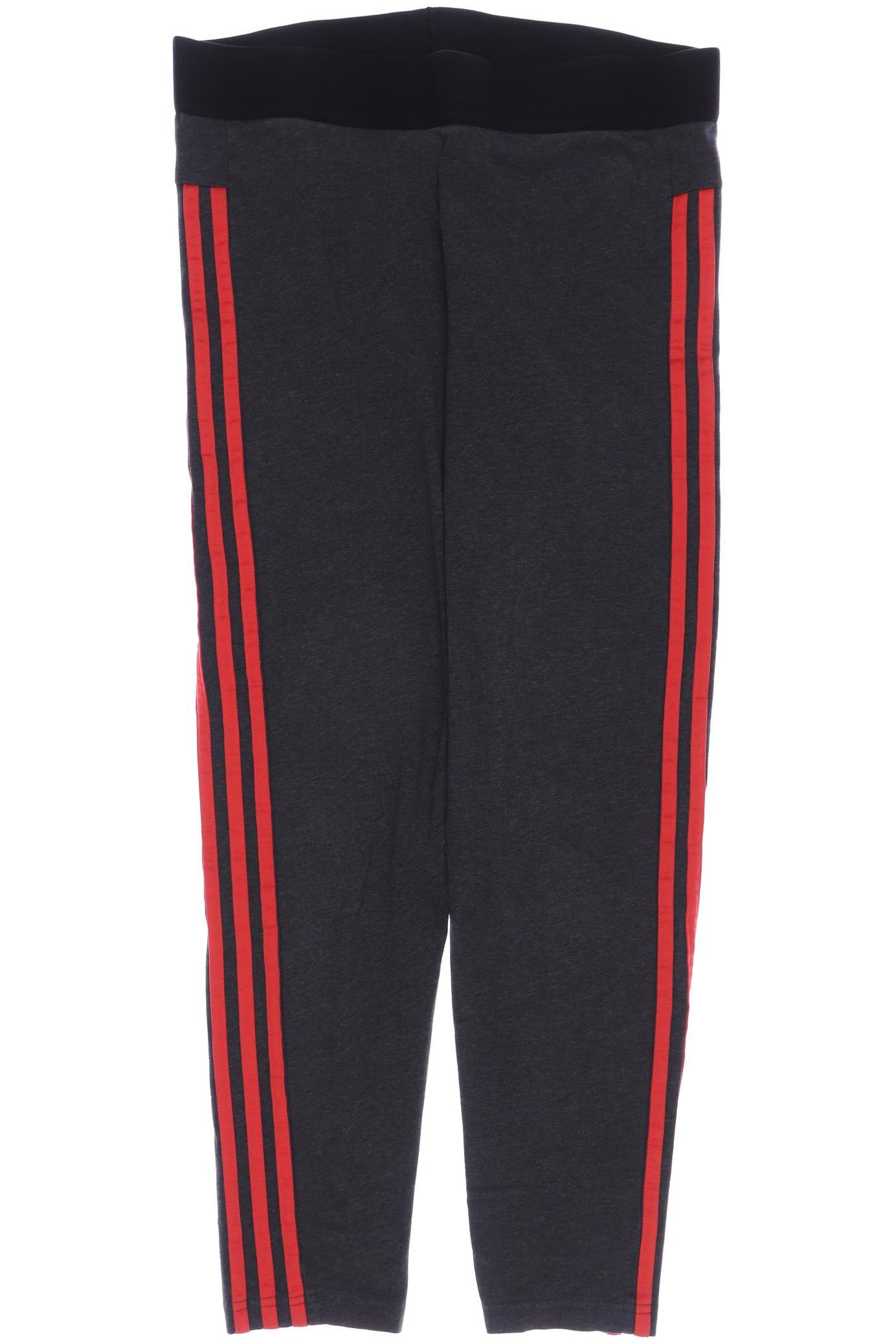 

adidas Damen Stoffhose, grau, Gr. 42
