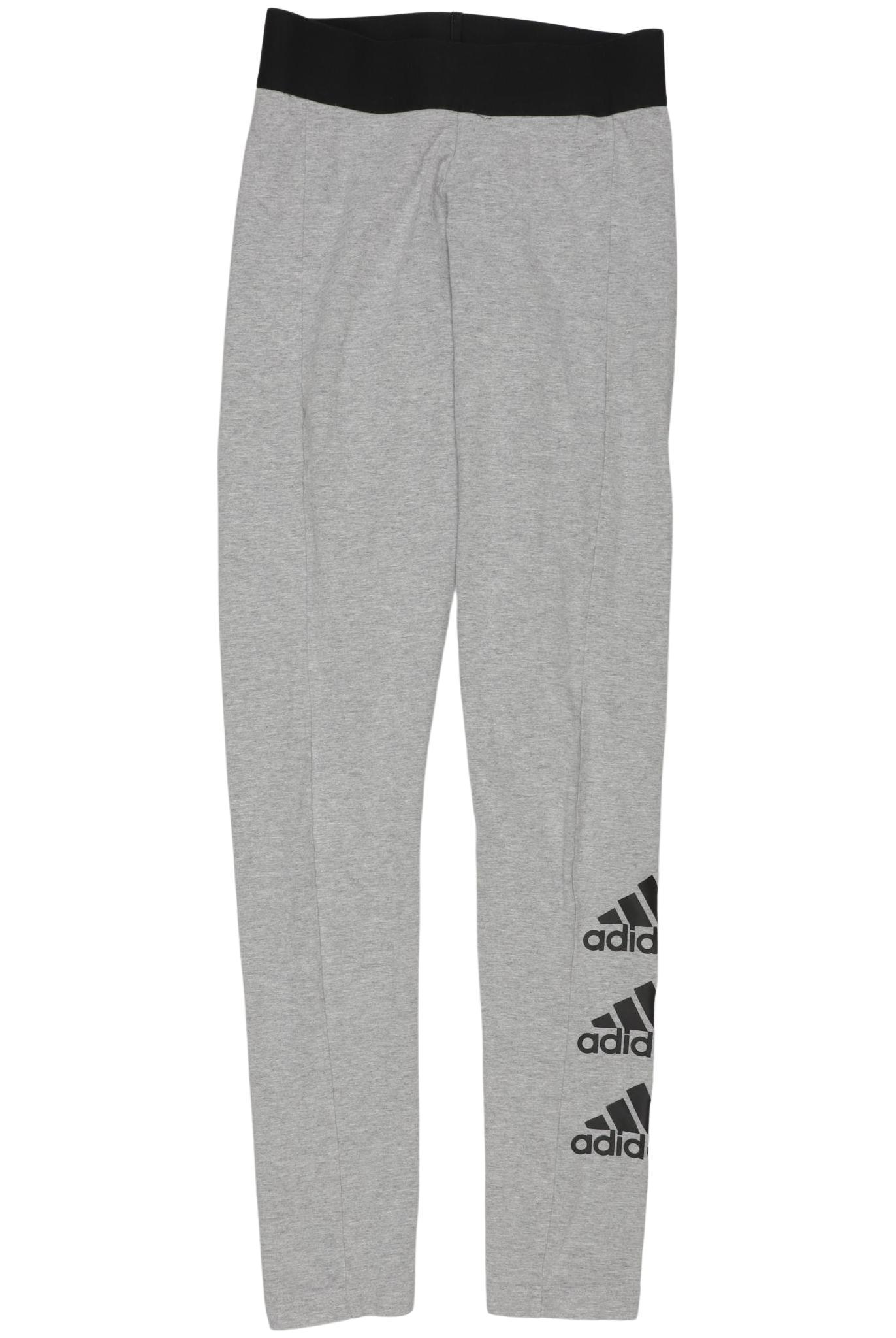 

adidas Damen Stoffhose, grau, Gr. 0