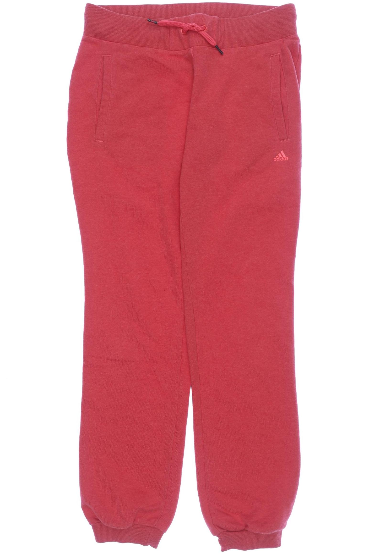 

adidas Damen Stoffhose, rot, Gr. 0