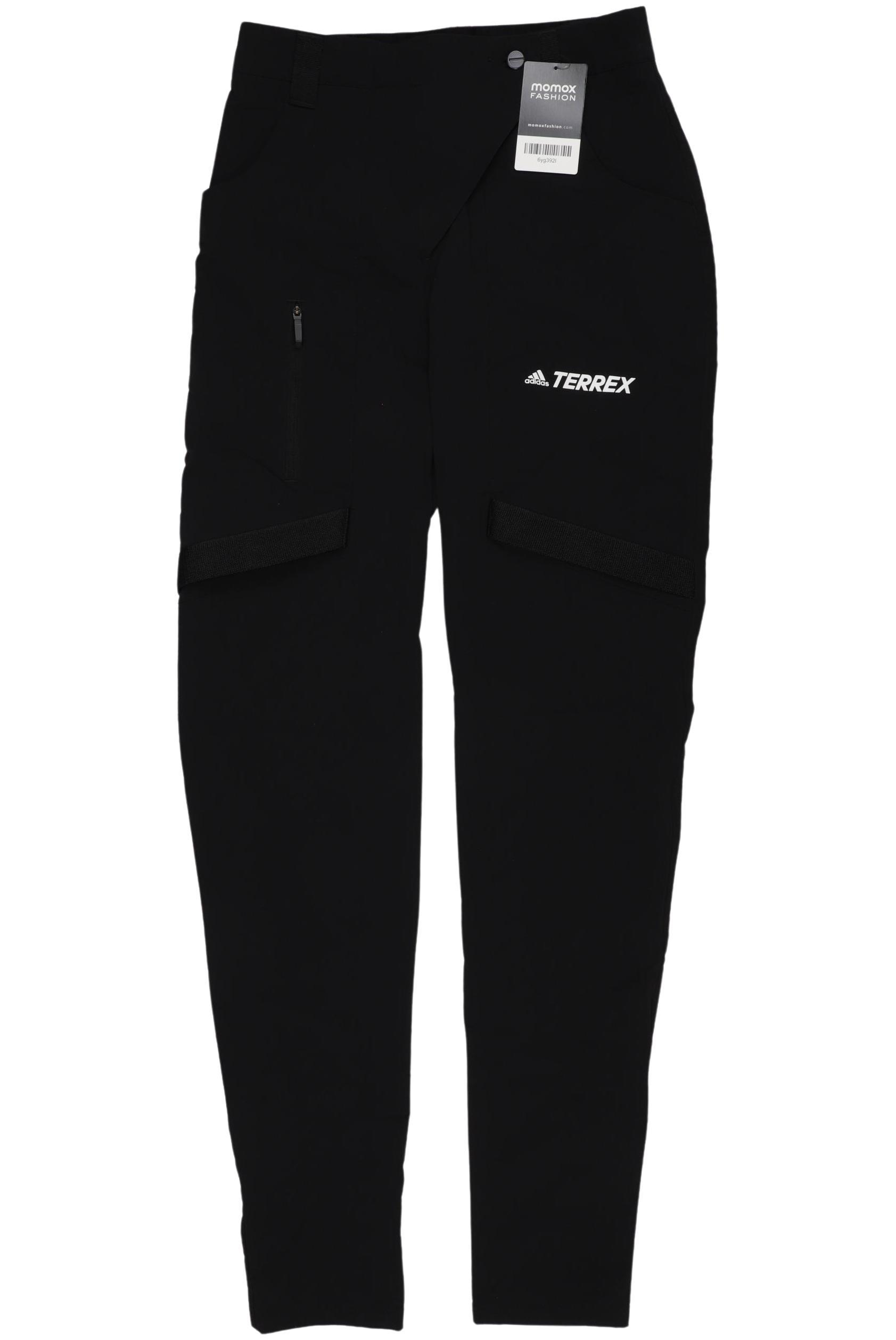 

adidas Damen Stoffhose, schwarz, Gr. 34