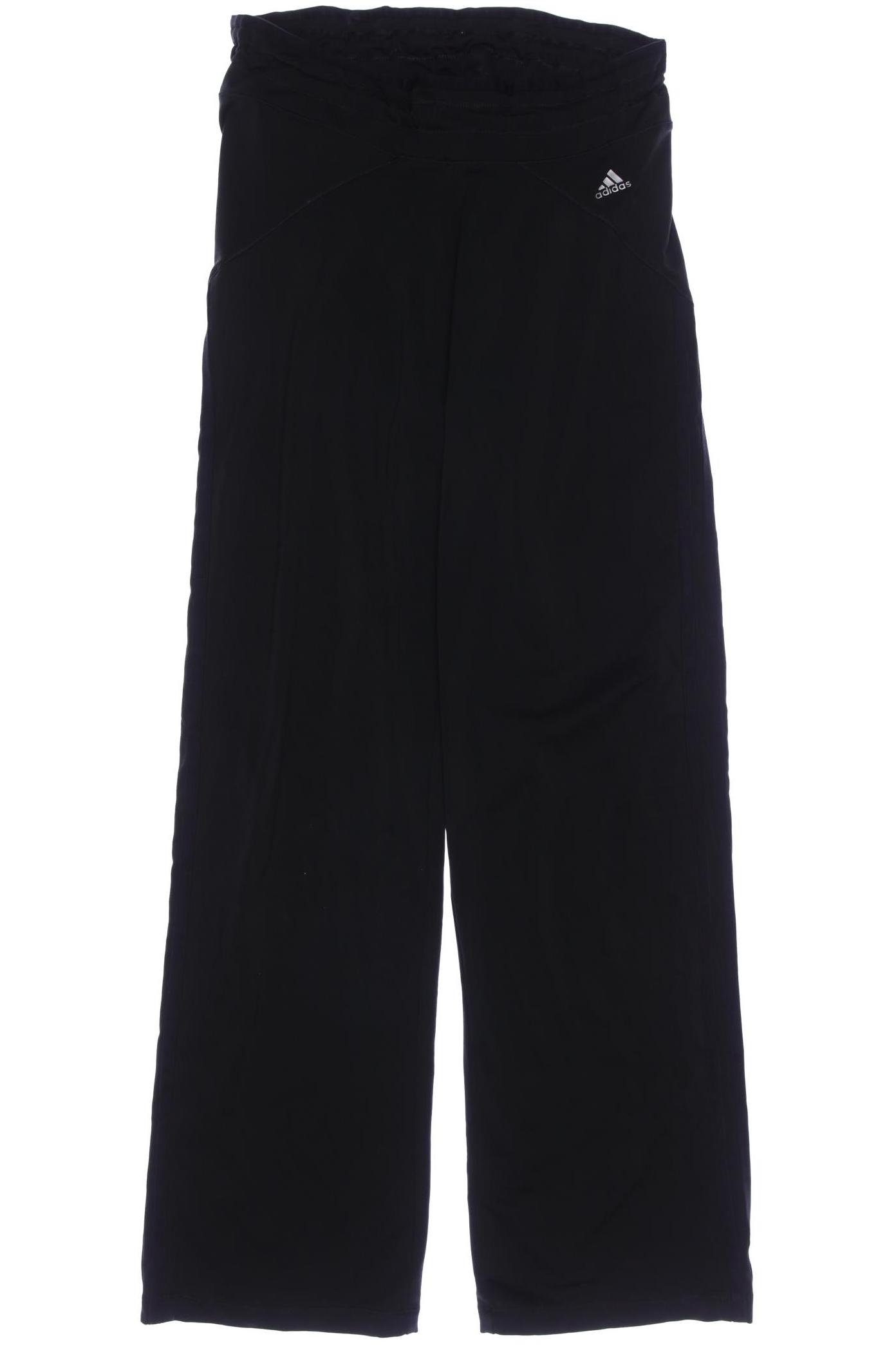 

adidas Damen Stoffhose, schwarz, Gr. 0