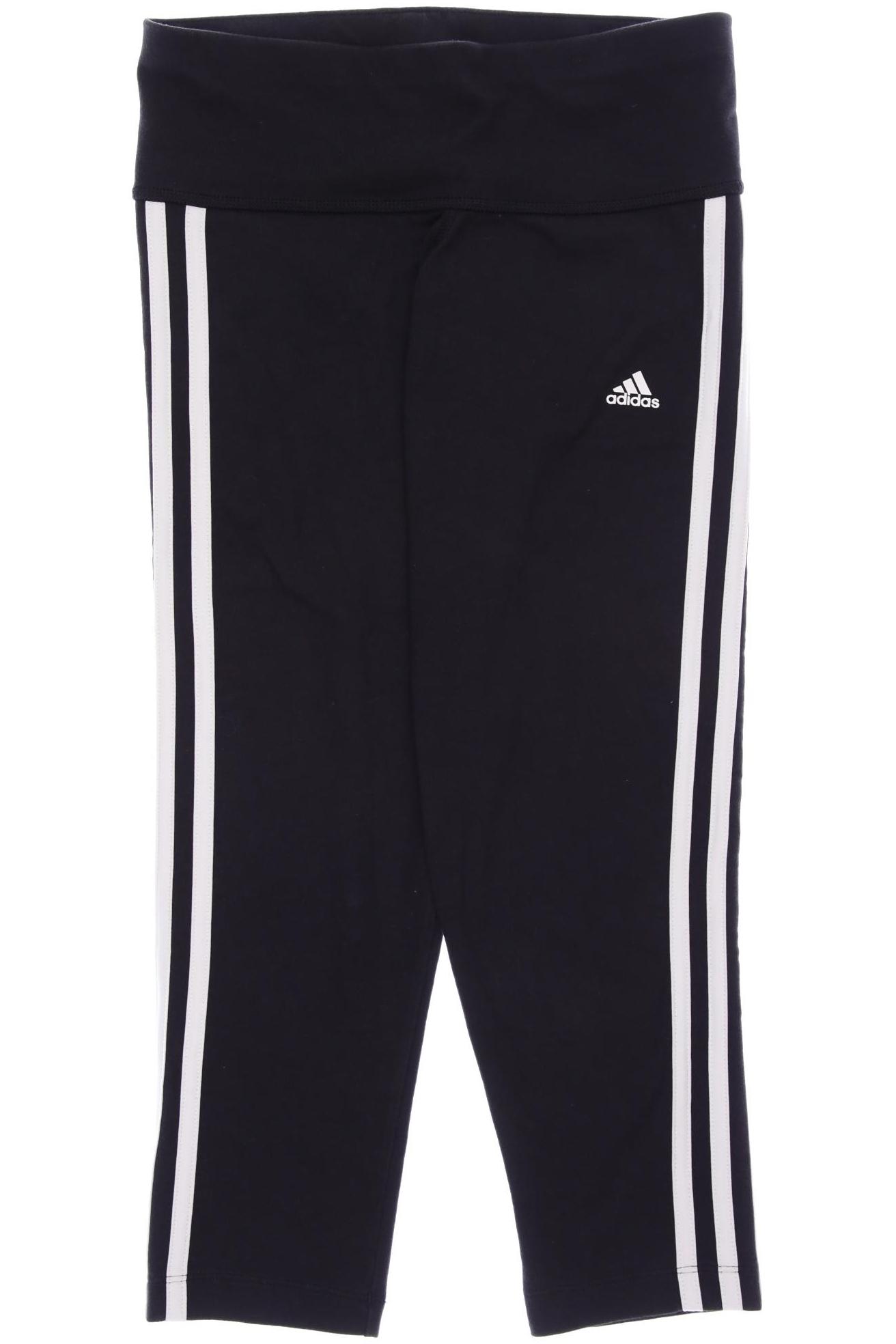 

adidas Damen Stoffhose, schwarz, Gr. 0