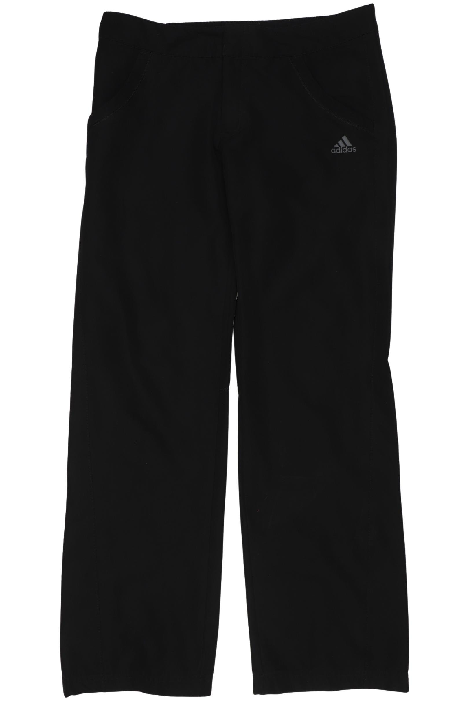 

adidas Damen Stoffhose, schwarz, Gr. 36
