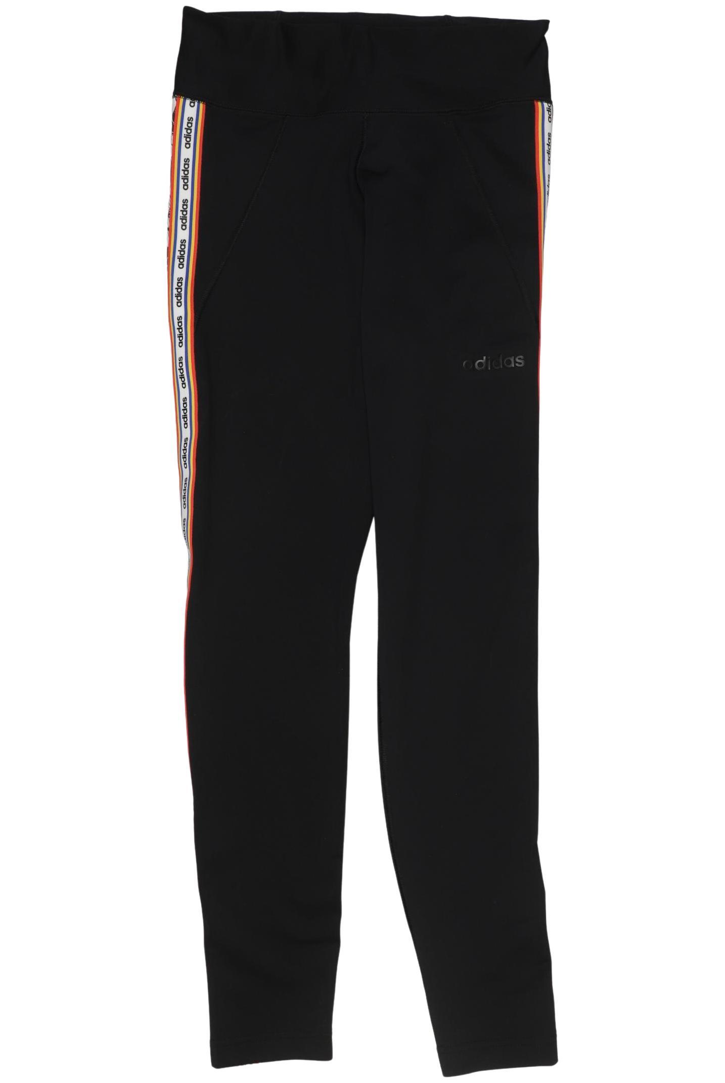 

adidas Damen Stoffhose, schwarz, Gr. 0