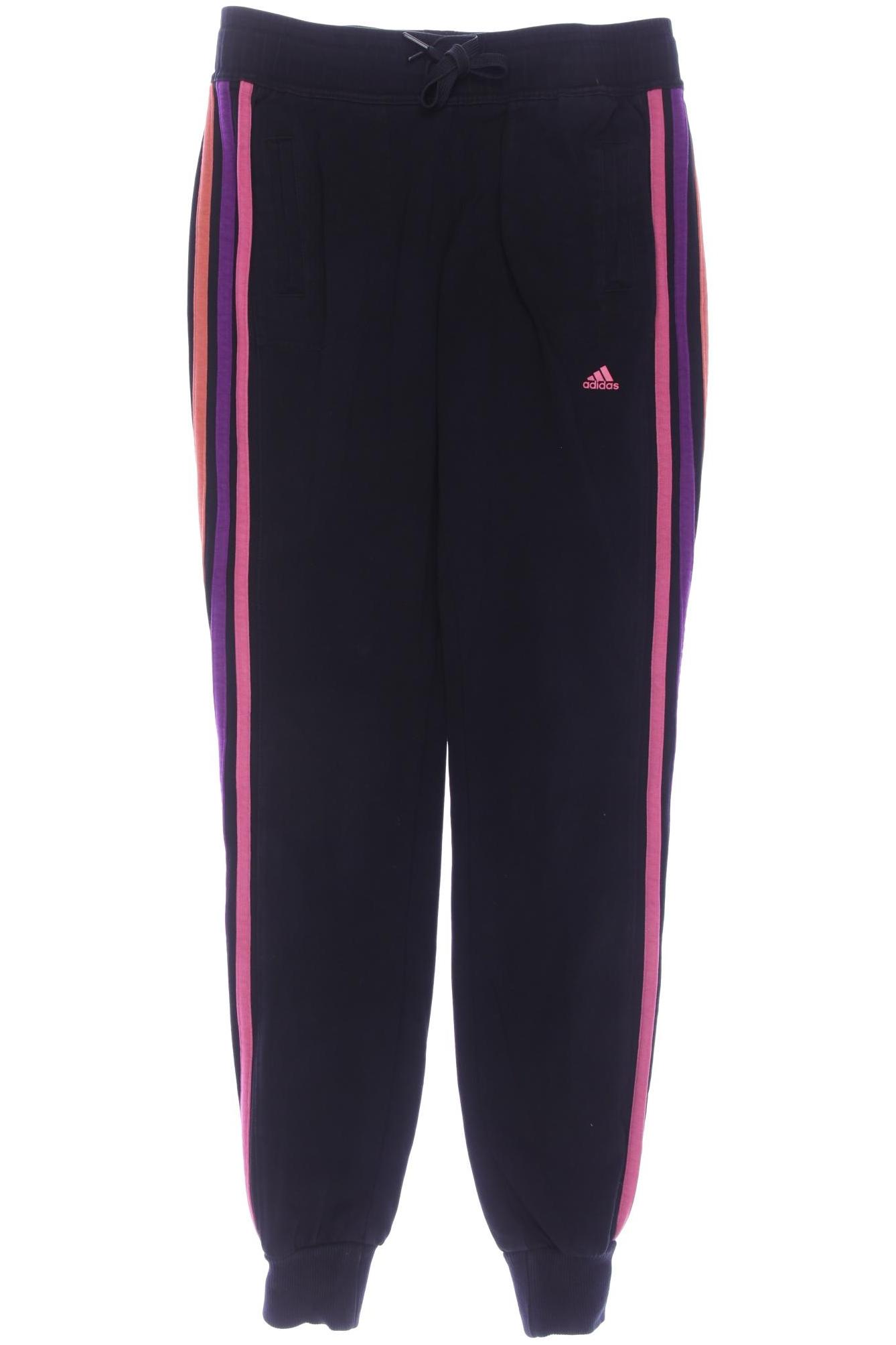 

adidas Damen Stoffhose, schwarz, Gr. 26