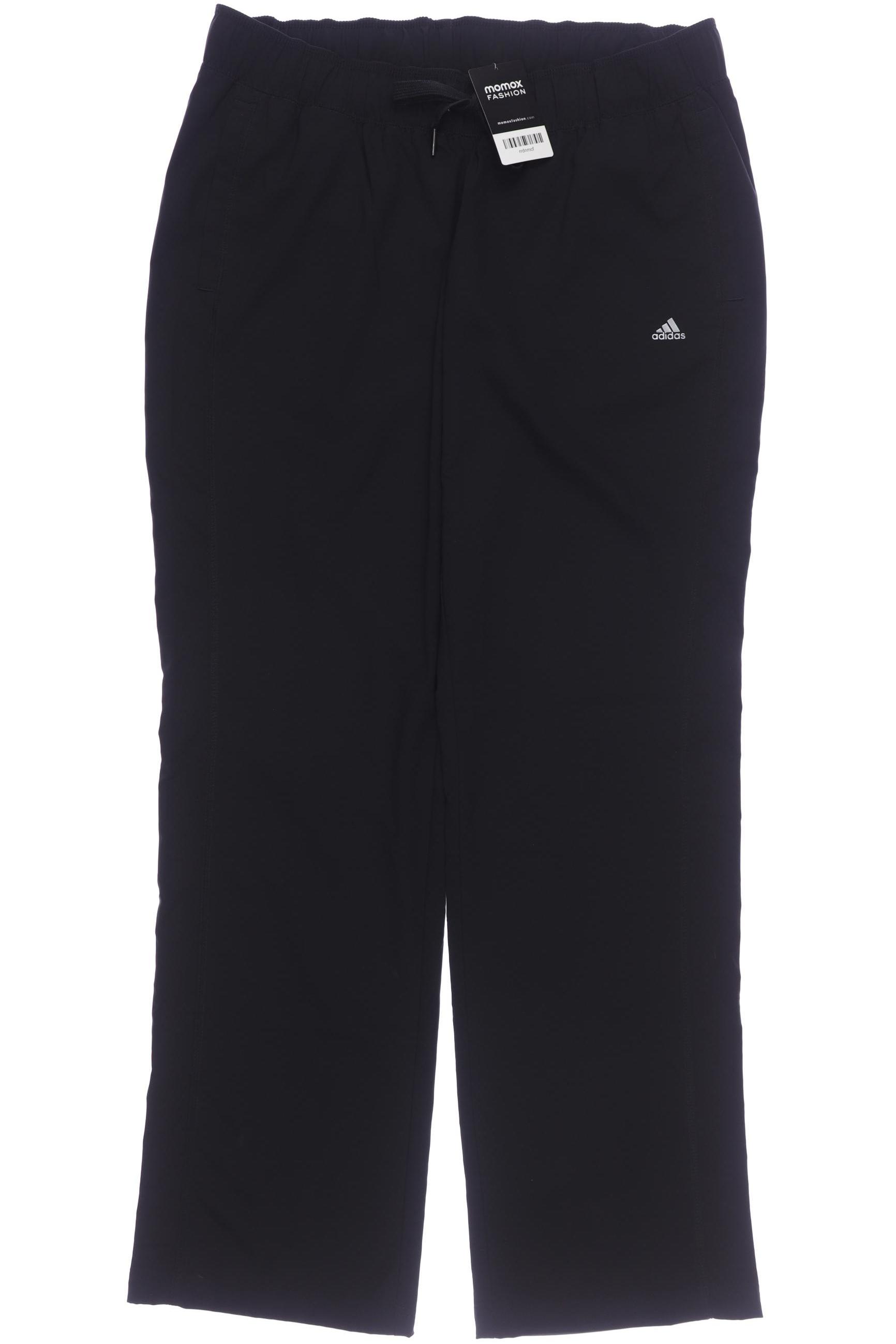 

adidas Damen Stoffhose, schwarz, Gr. 44