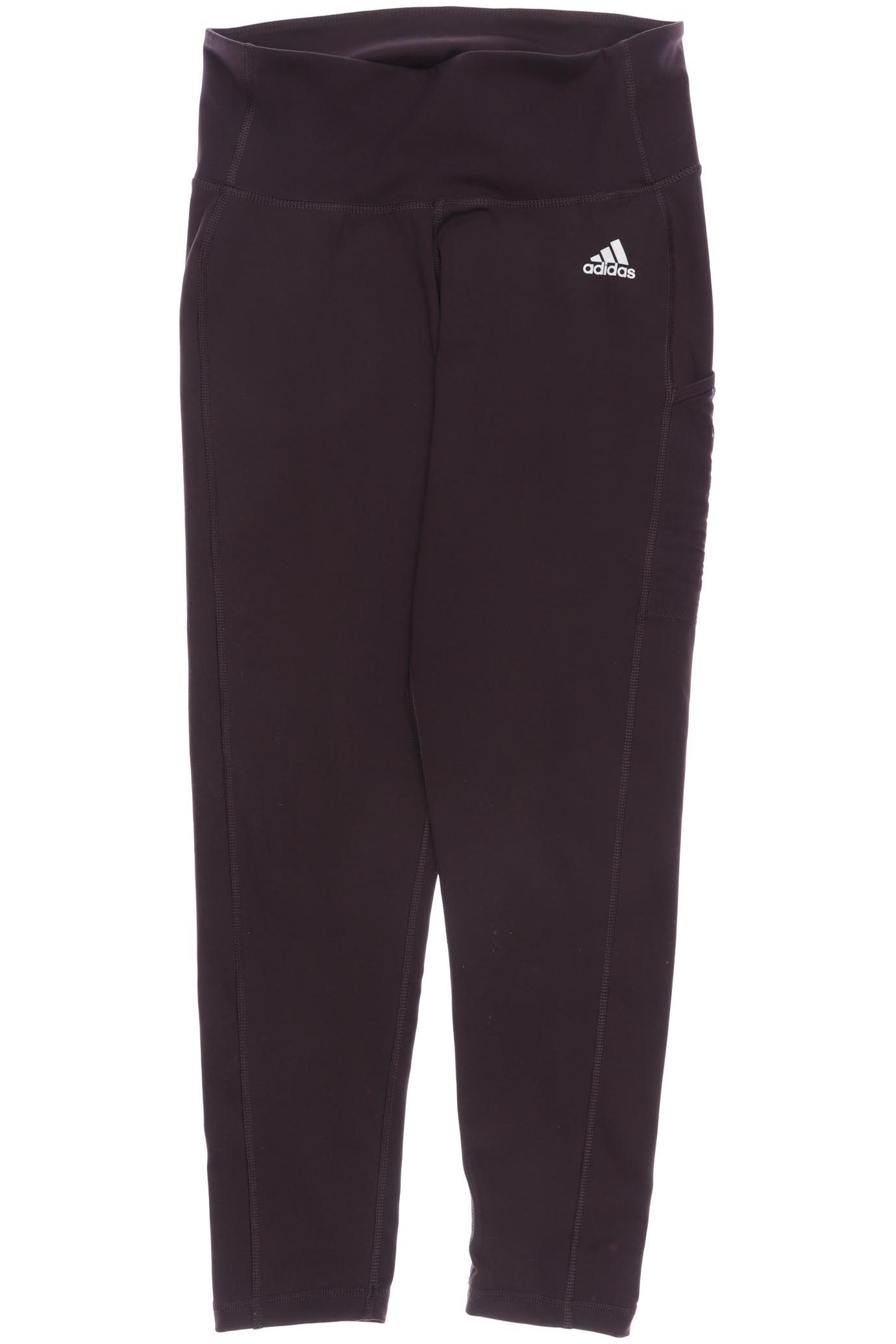 

adidas Damen Stoffhose, bordeaux, Gr. 0