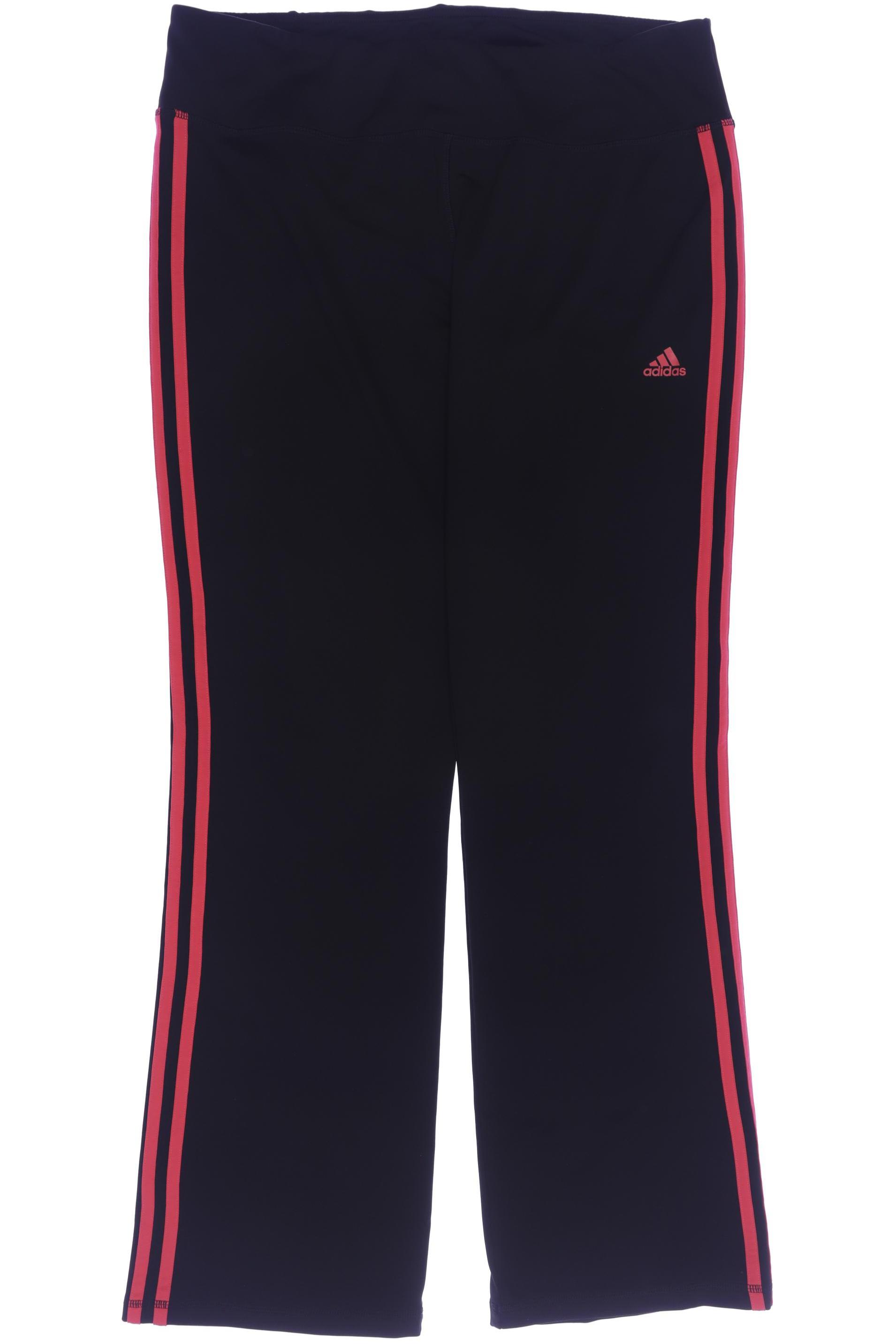 

adidas Damen Stoffhose, schwarz, Gr. 34