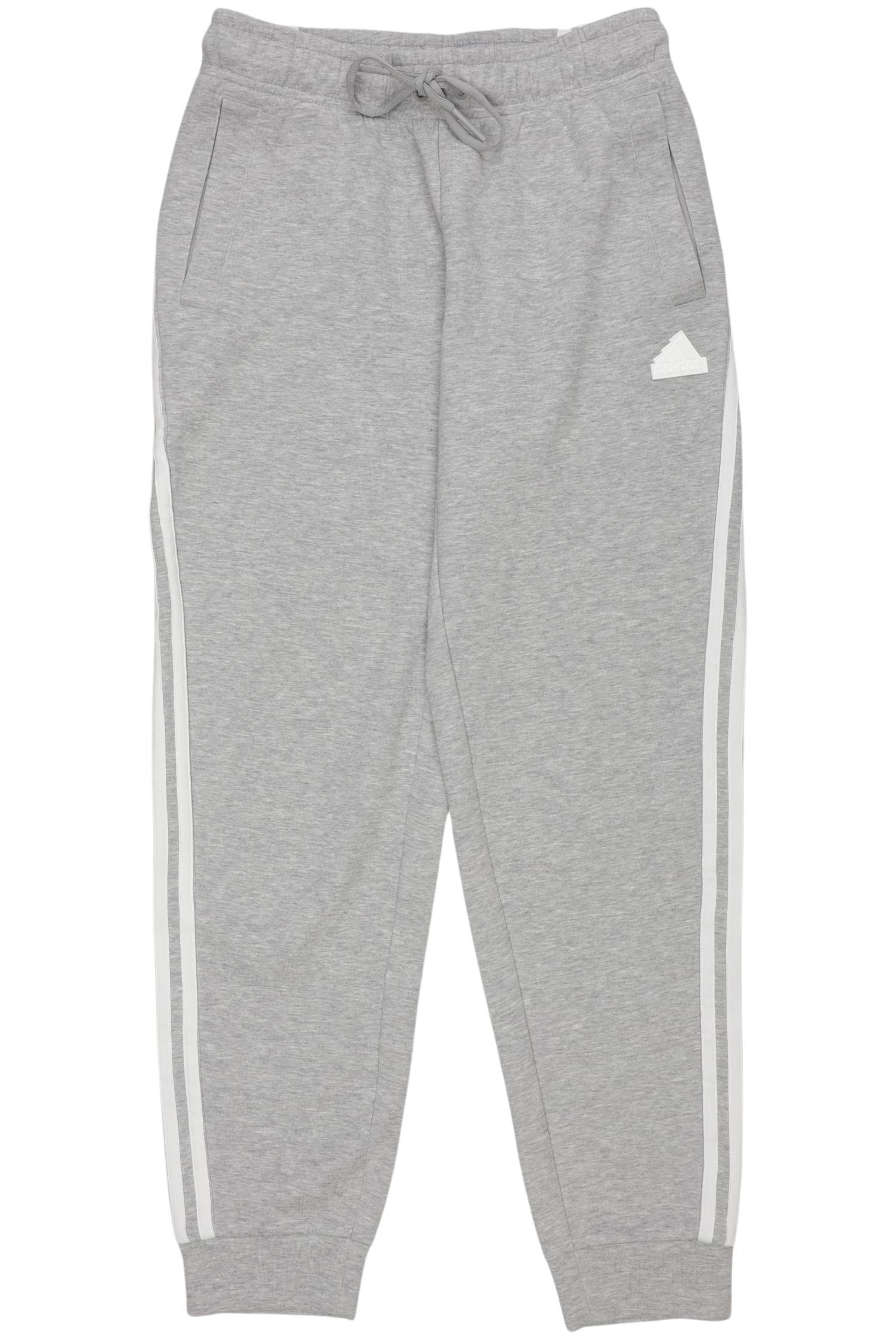 

adidas Damen Stoffhose, grau, Gr. 0