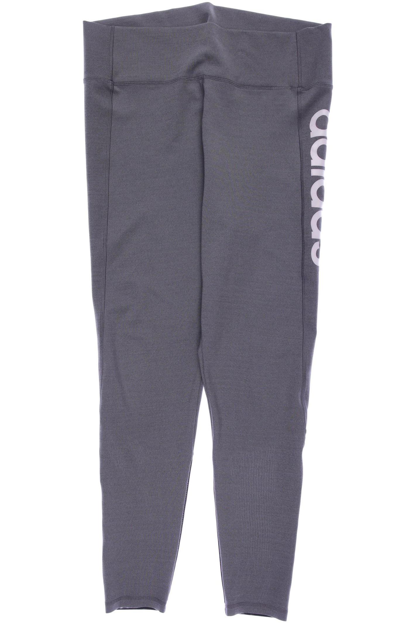 

adidas Damen Stoffhose, grau, Gr. 44