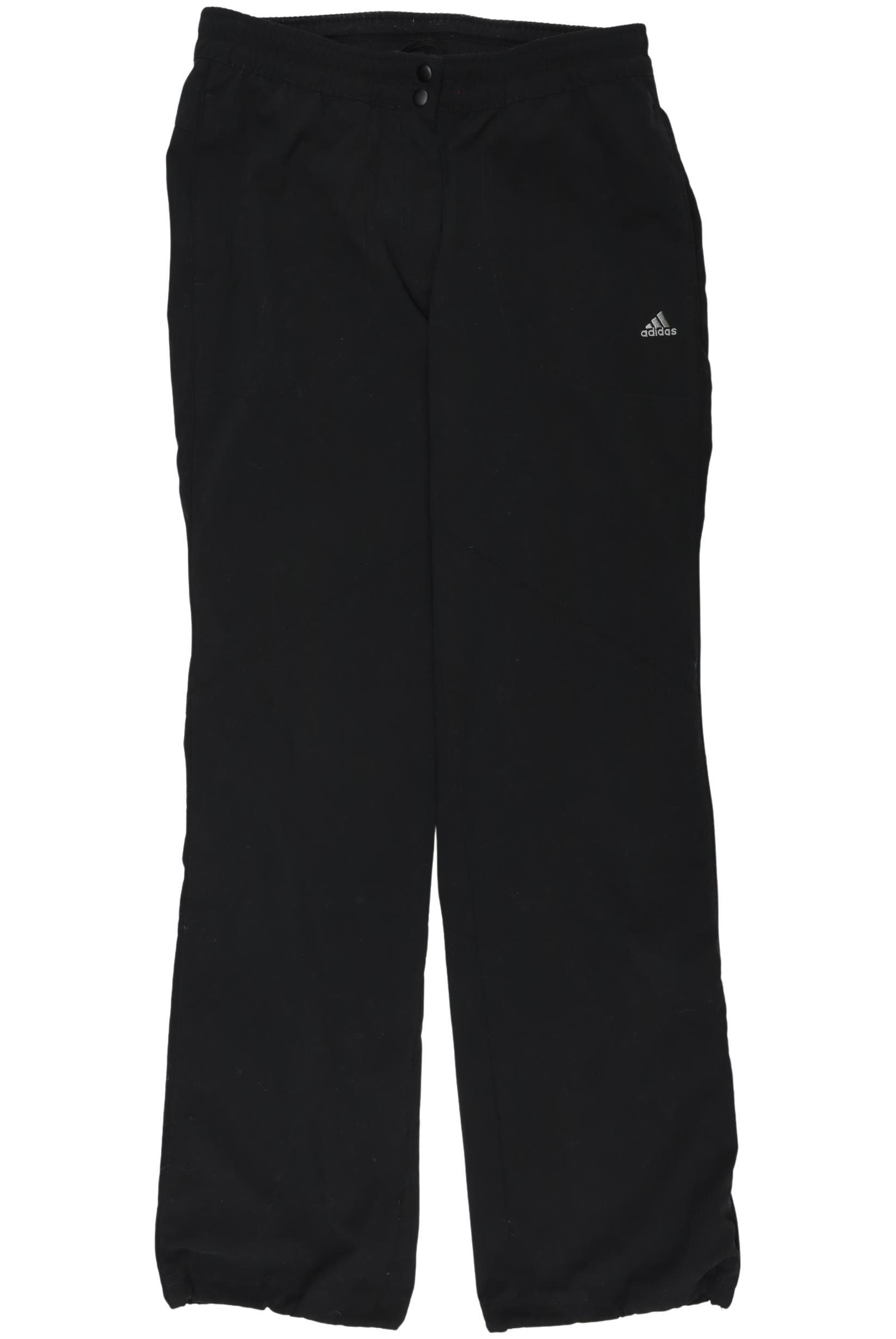 

adidas Damen Stoffhose, schwarz, Gr. 34
