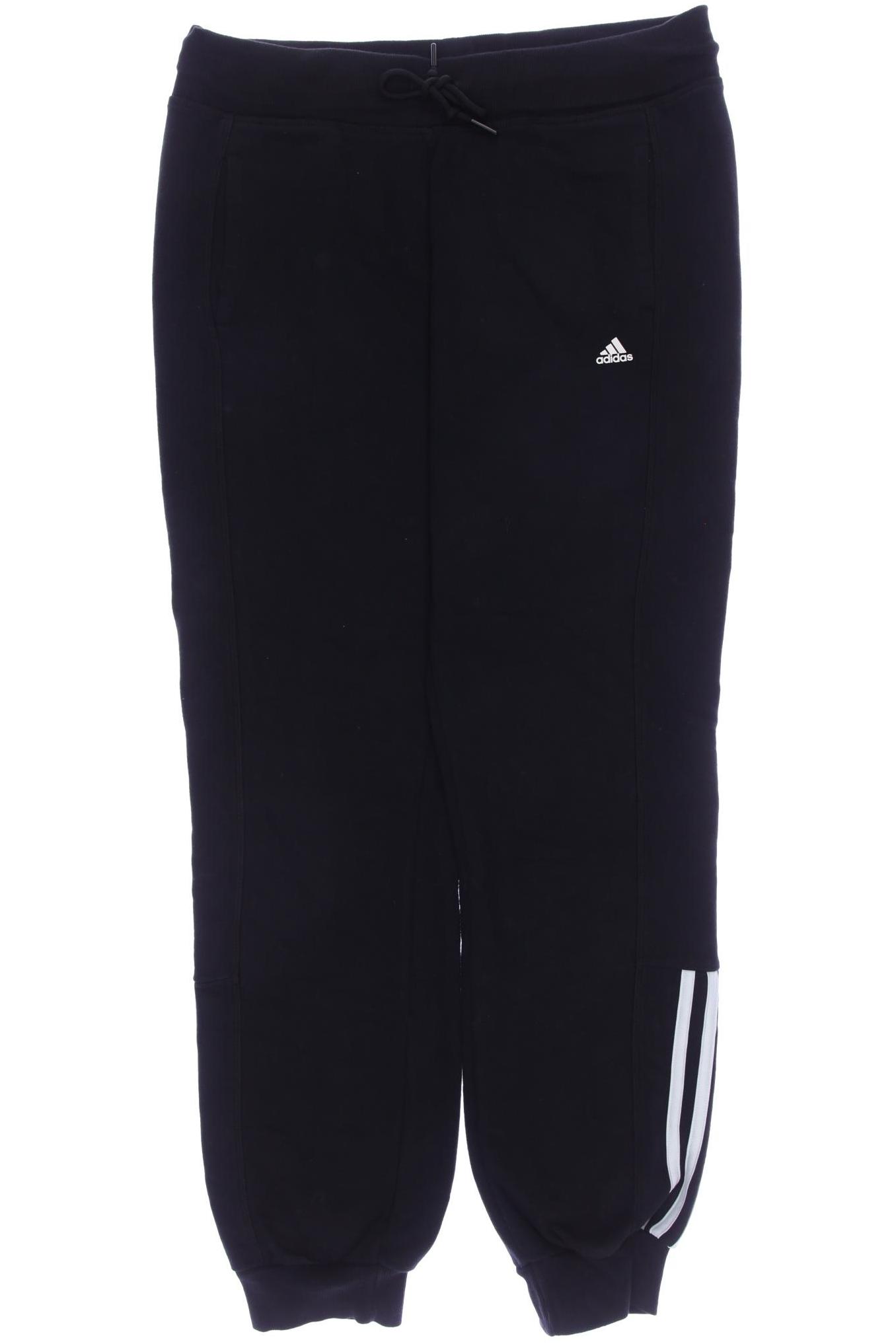 

adidas Damen Stoffhose, schwarz, Gr. 0