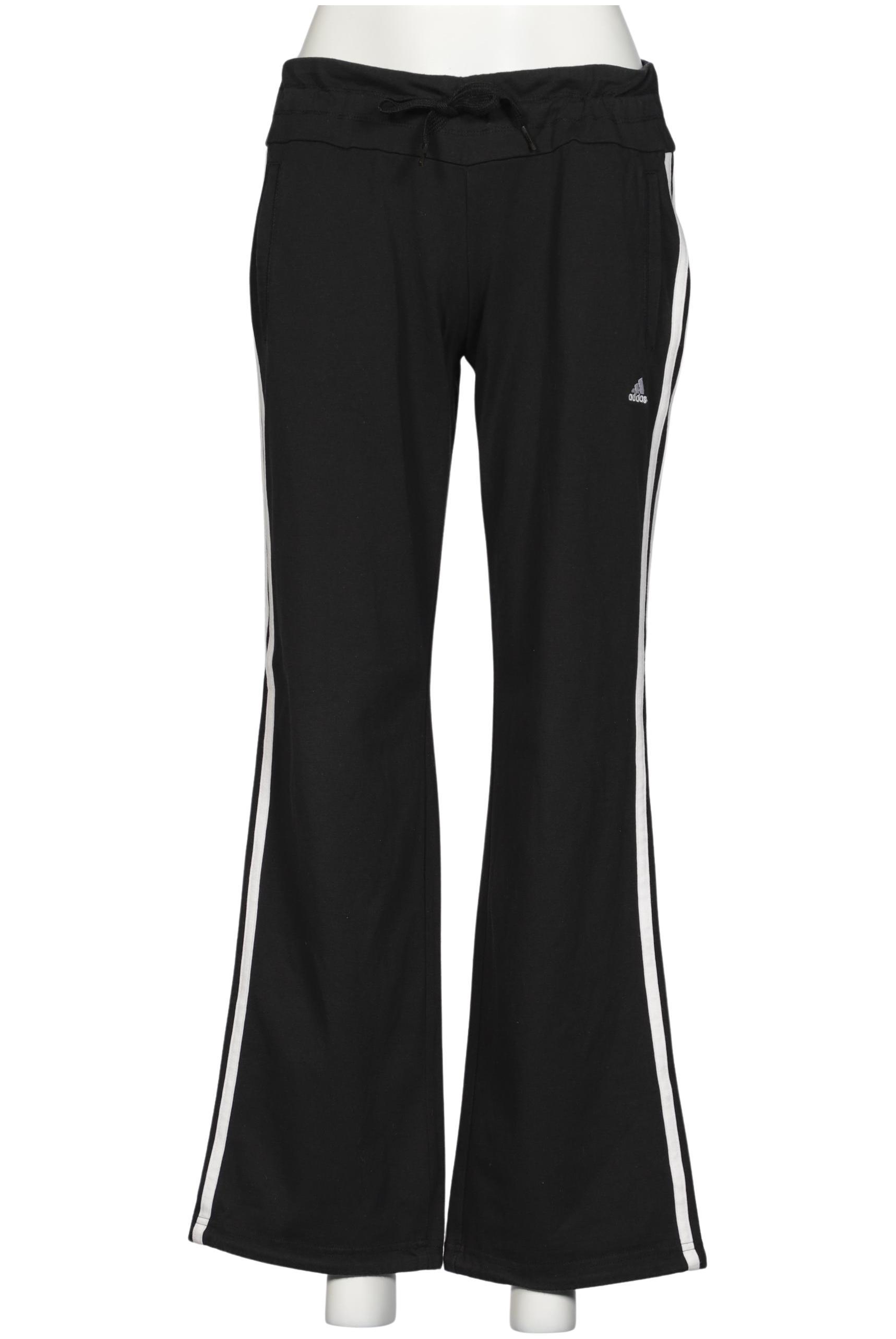 

adidas Damen Stoffhose, schwarz, Gr. 0