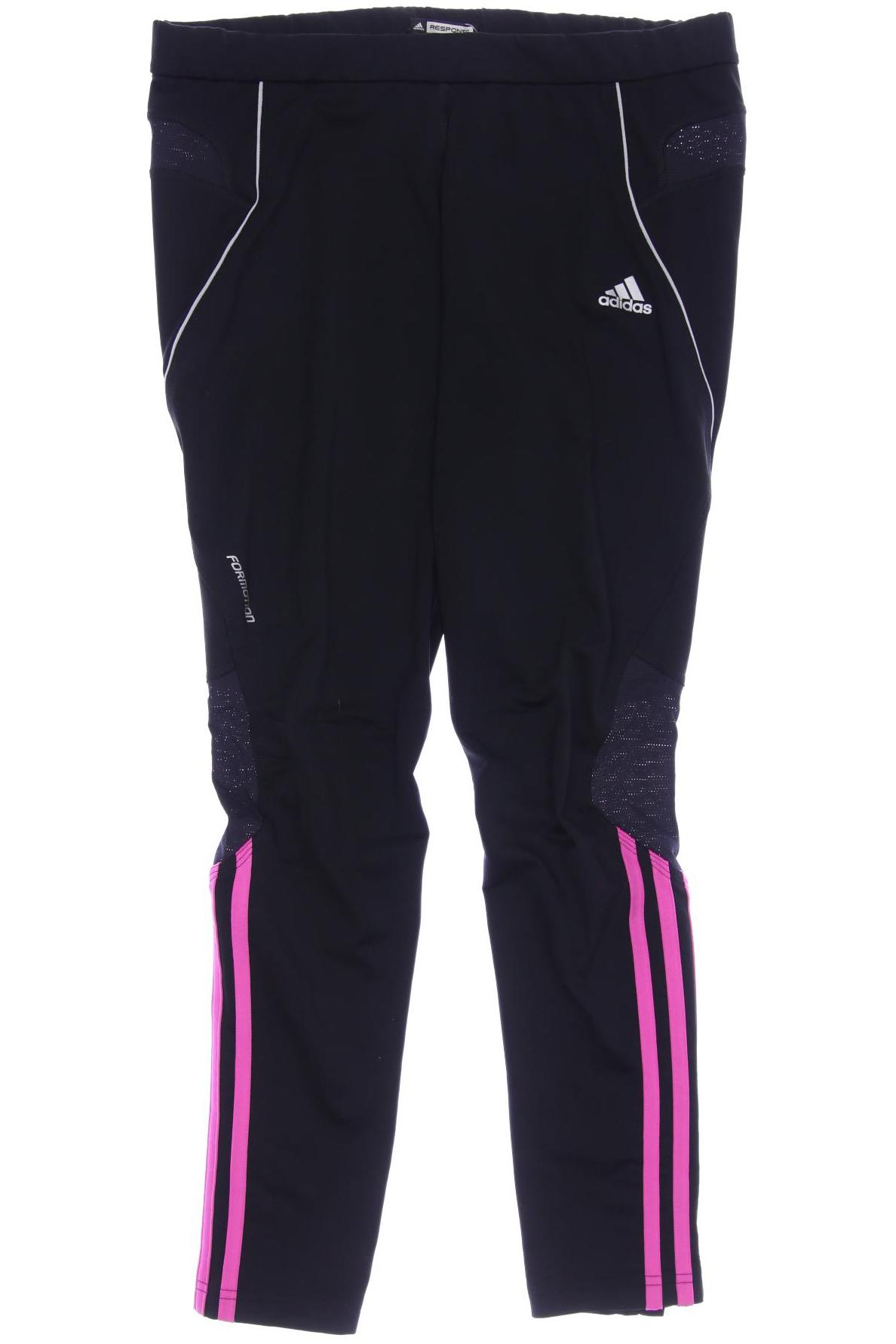 

adidas Damen Stoffhose, schwarz, Gr. 44