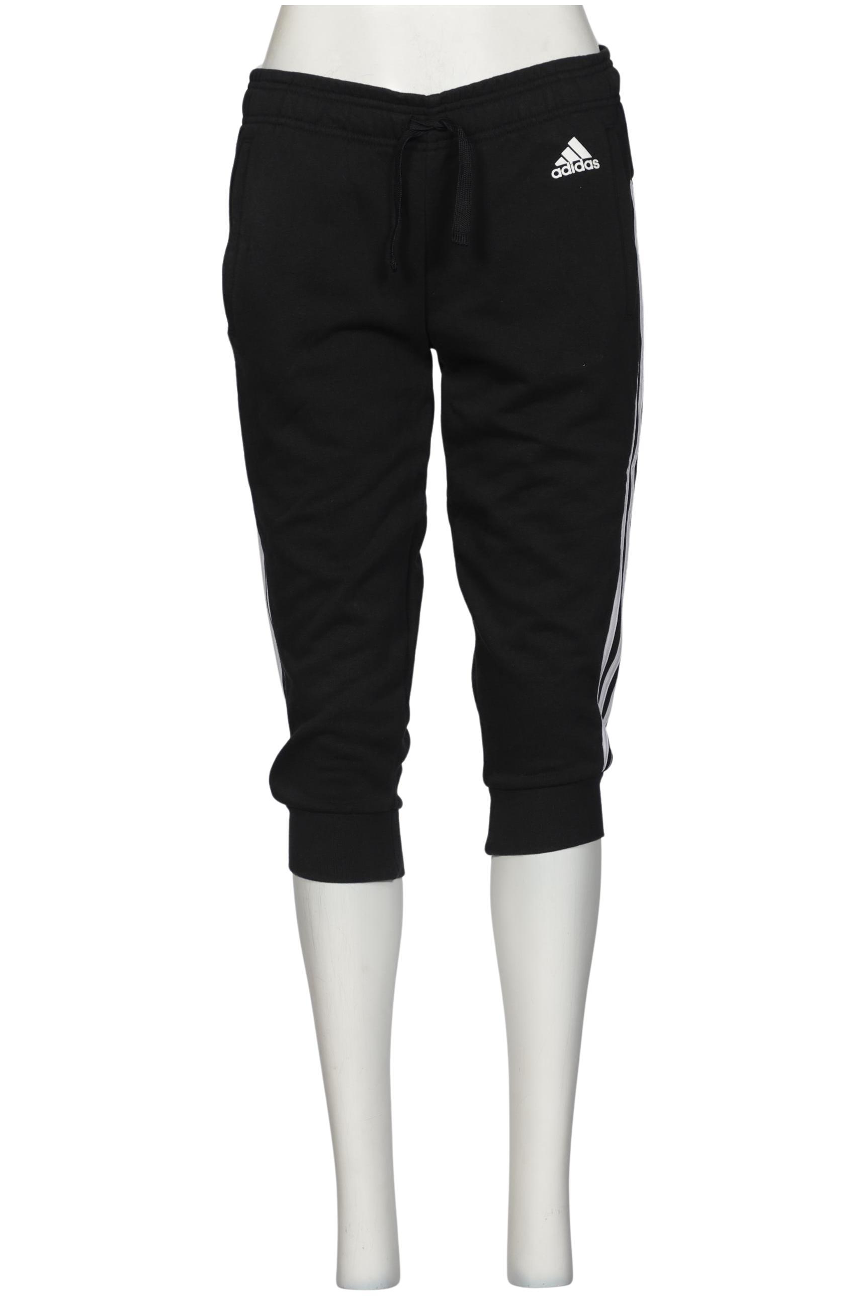 

adidas Damen Stoffhose, schwarz, Gr. 0