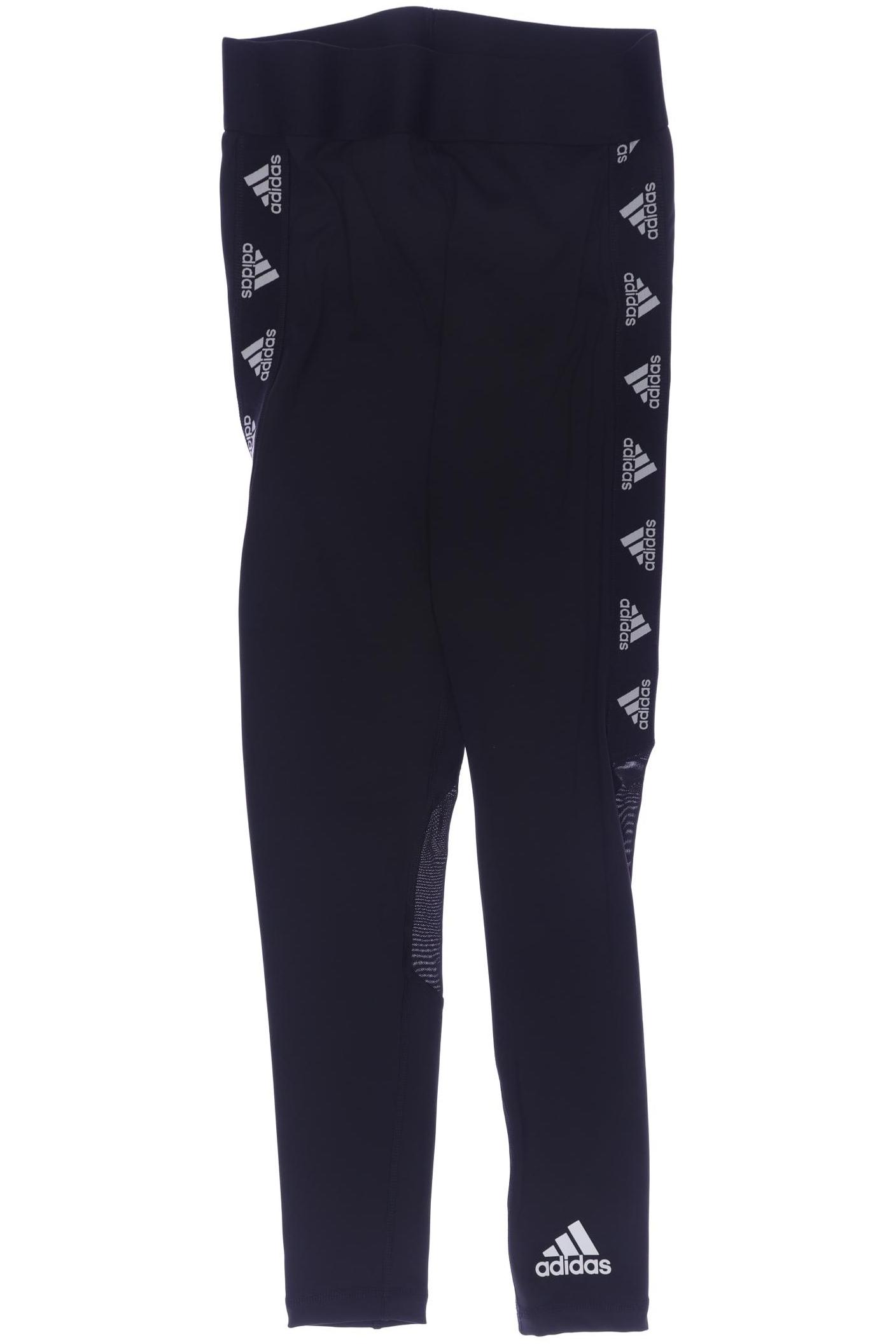 

adidas Damen Stoffhose, schwarz, Gr. 0
