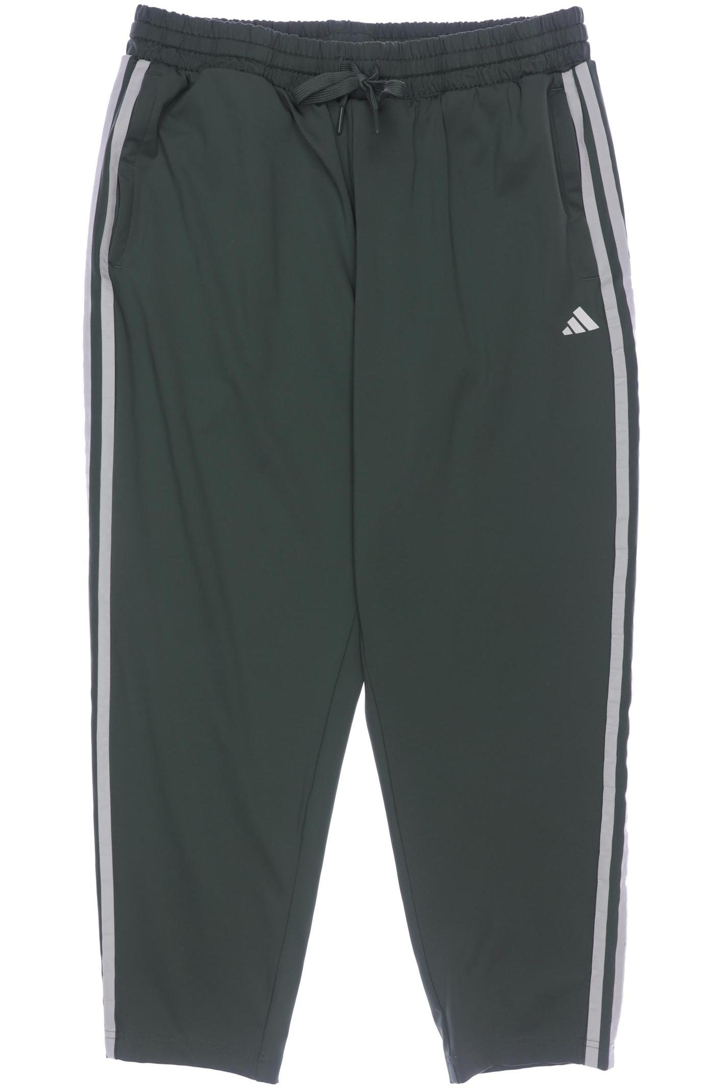 

adidas Damen Stoffhose, grün, Gr. 0