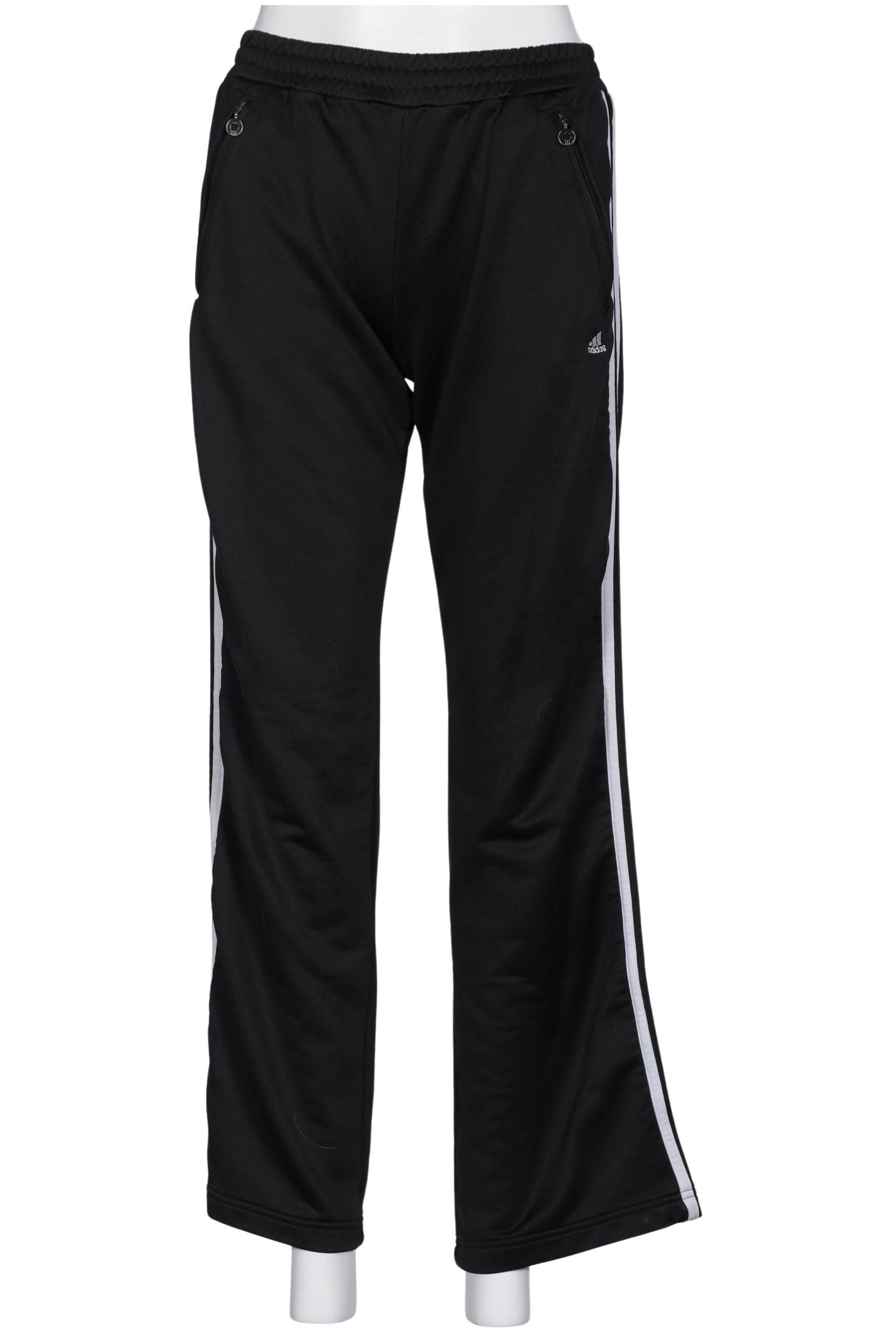 

adidas Damen Stoffhose, schwarz, Gr. 27