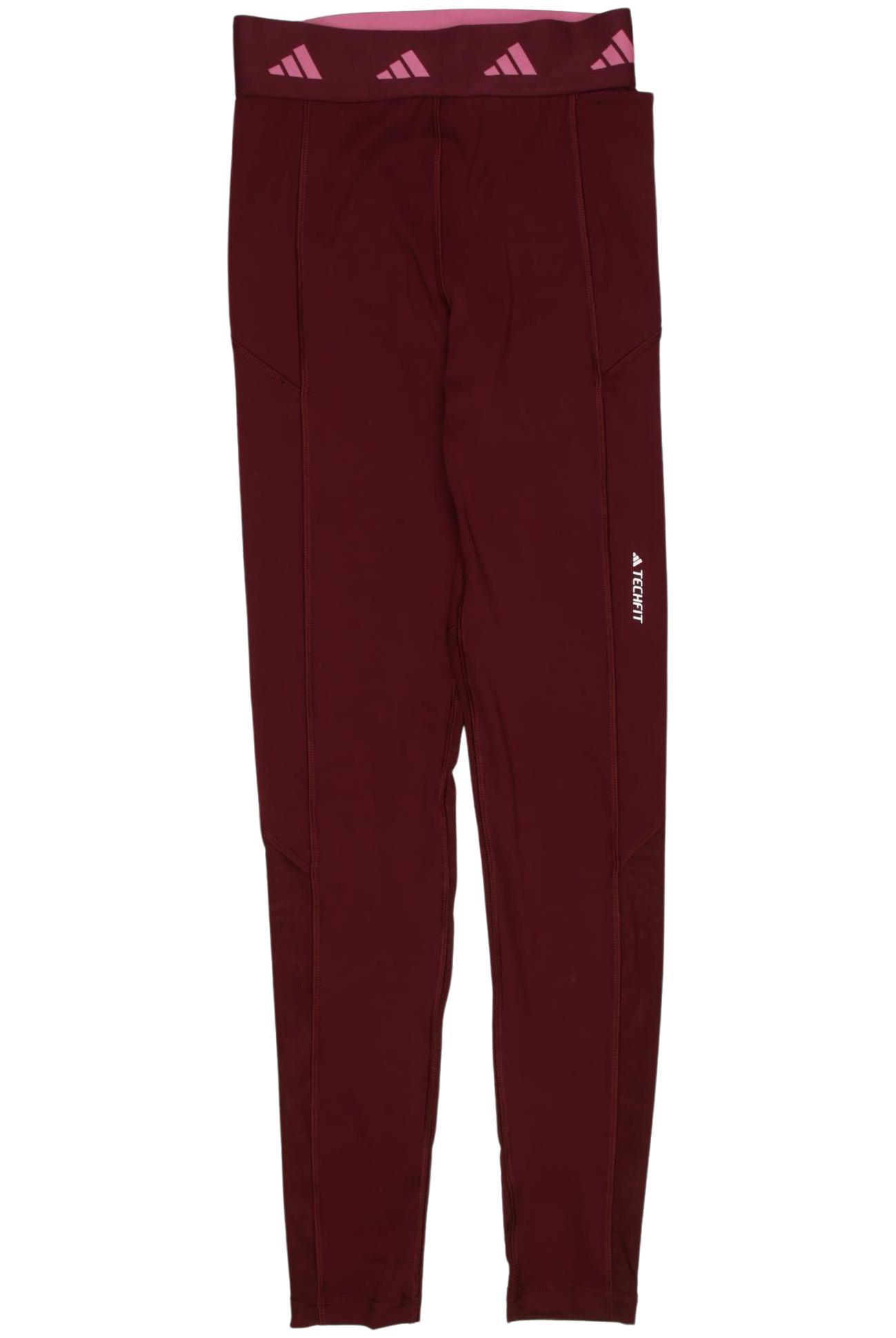 

adidas Damen Stoffhose, bordeaux, Gr. 30