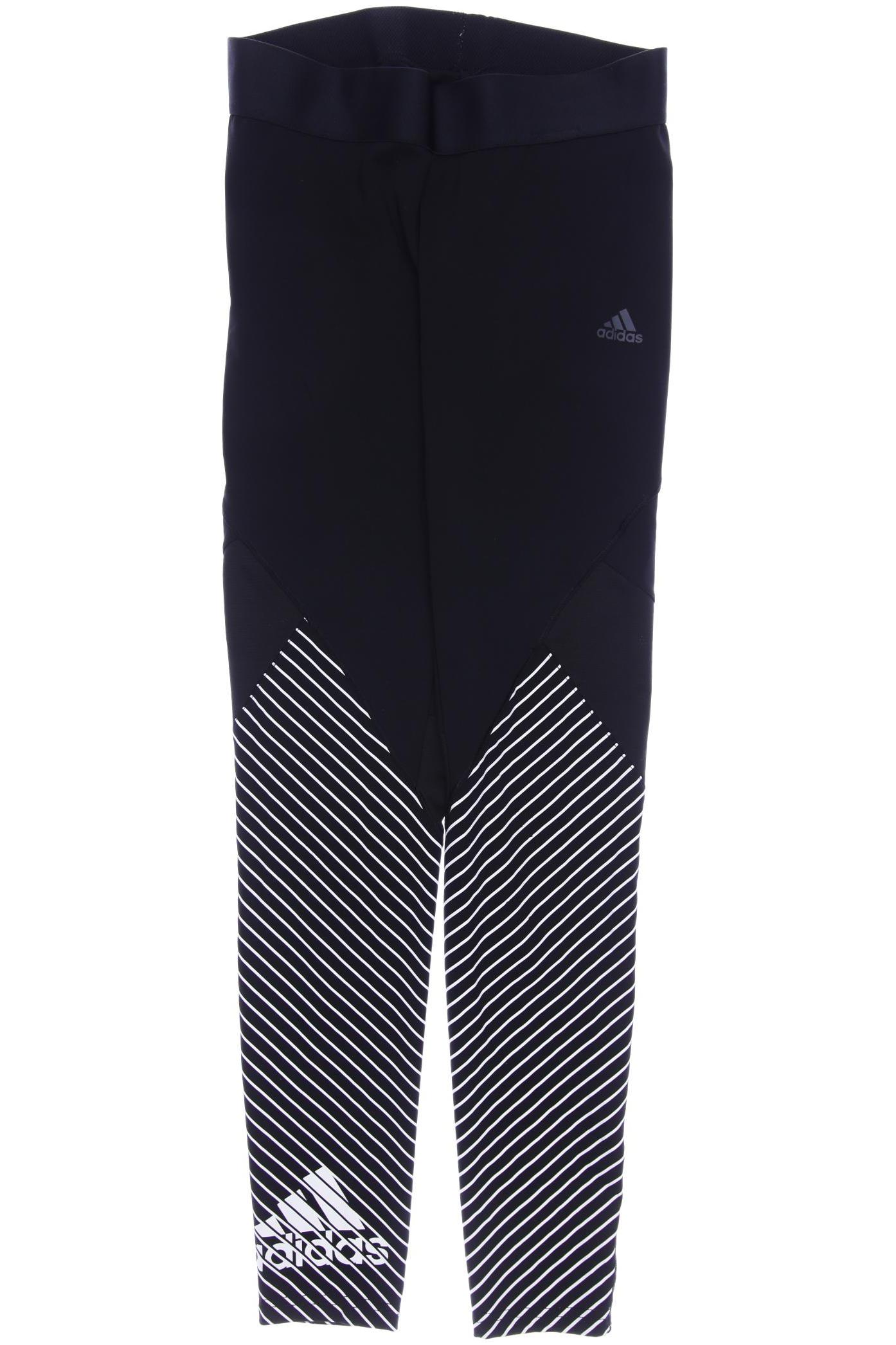 

adidas Damen Stoffhose, schwarz, Gr. 38