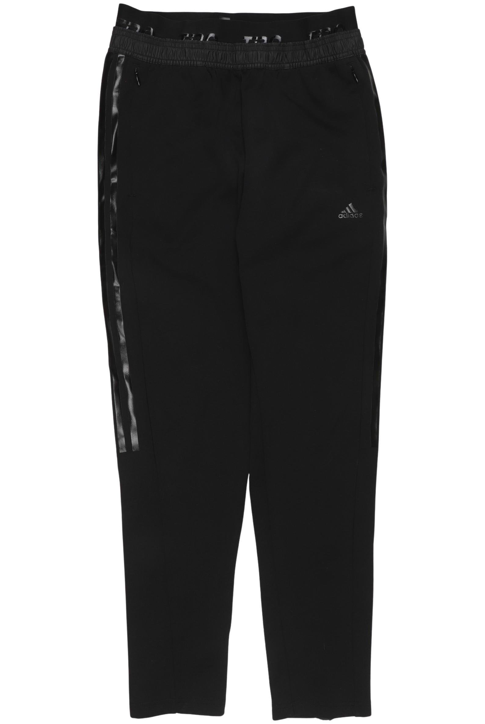 

adidas Damen Stoffhose, schwarz, Gr. 0