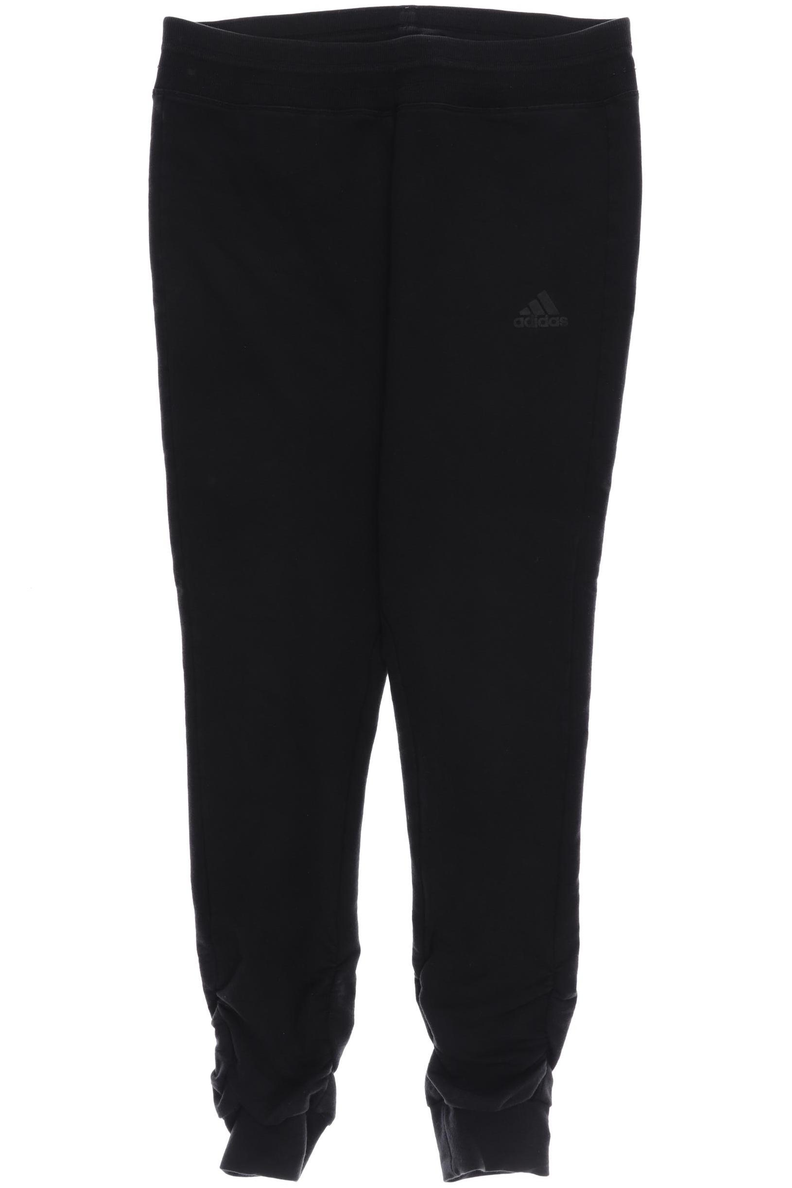 

adidas Damen Stoffhose, schwarz, Gr. 0